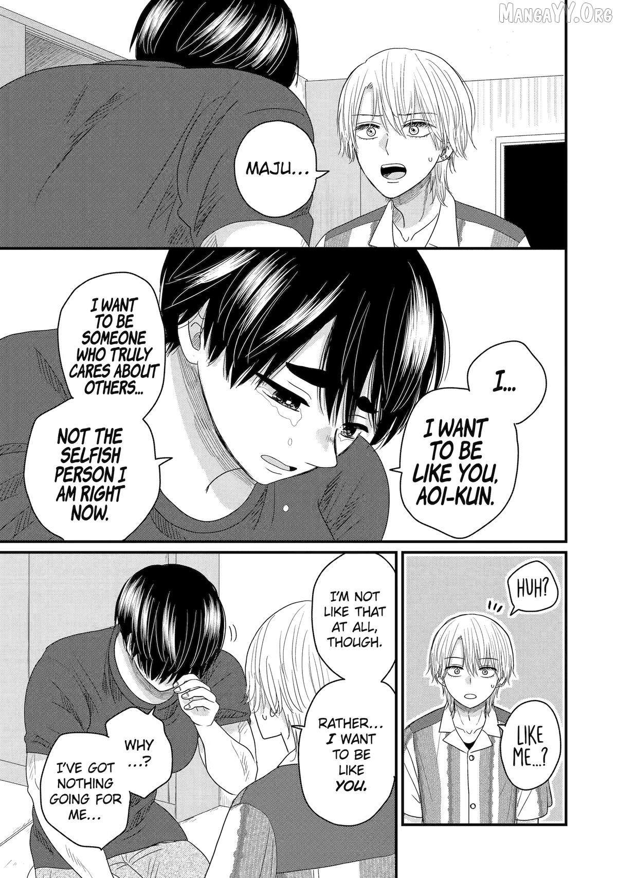 Aoi-kun wa Mukimuki Kanojo wo Kouteishitai Chapter 13 - page 19