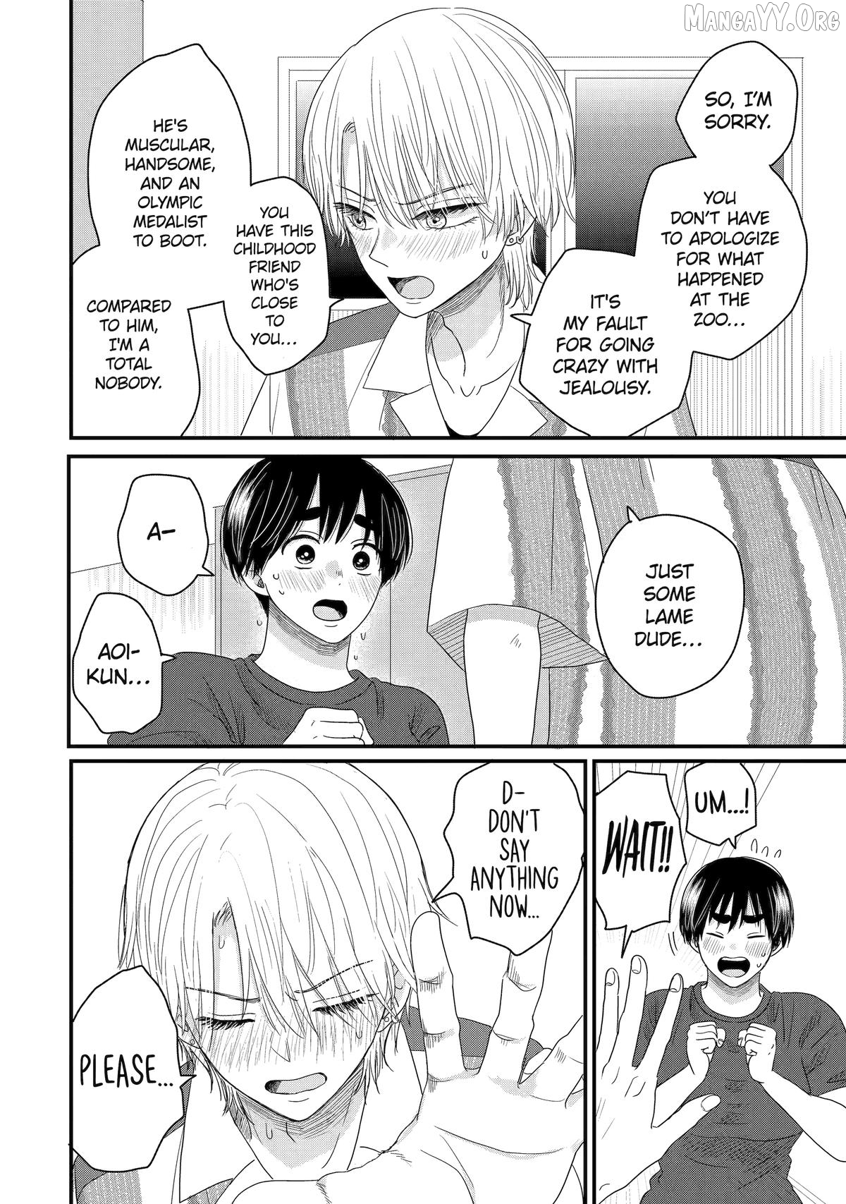 Aoi-kun wa Mukimuki Kanojo wo Kouteishitai Chapter 13 - page 24