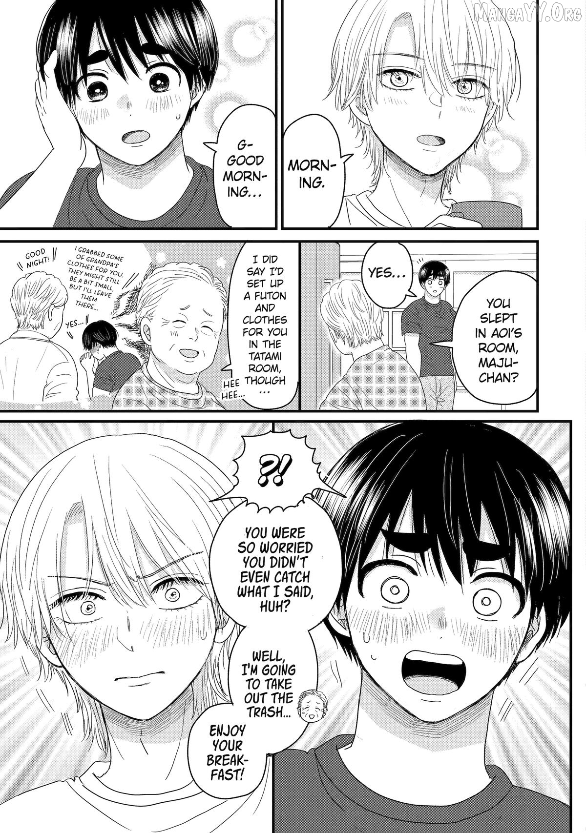Aoi-kun wa Mukimuki Kanojo wo Kouteishitai Chapter 13 - page 37