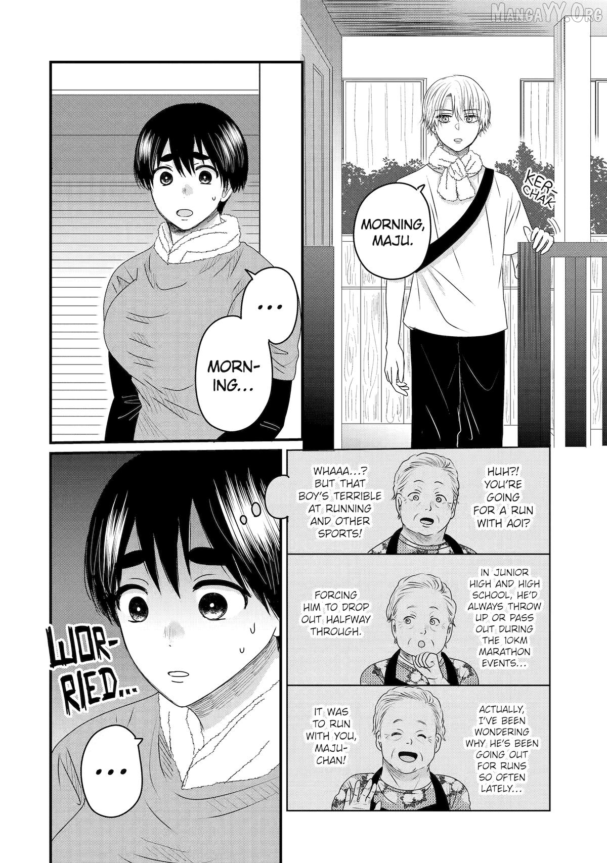 Aoi-kun wa Mukimuki Kanojo wo Kouteishitai Chapter 14 - page 2