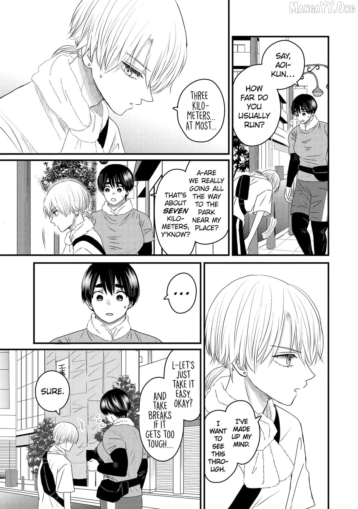 Aoi-kun wa Mukimuki Kanojo wo Kouteishitai Chapter 14 - page 3