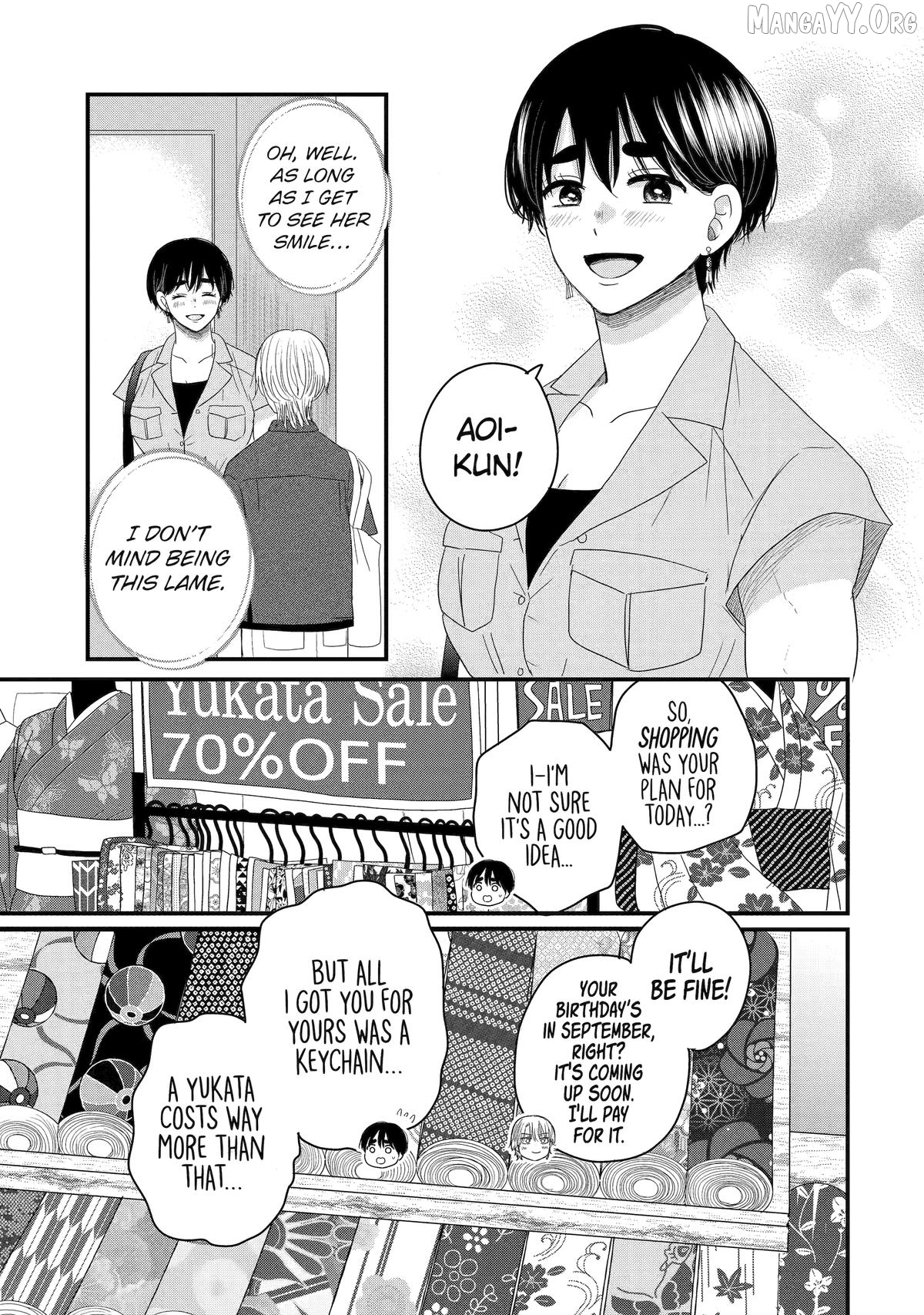 Aoi-kun wa Mukimuki Kanojo wo Kouteishitai Chapter 14 - page 37