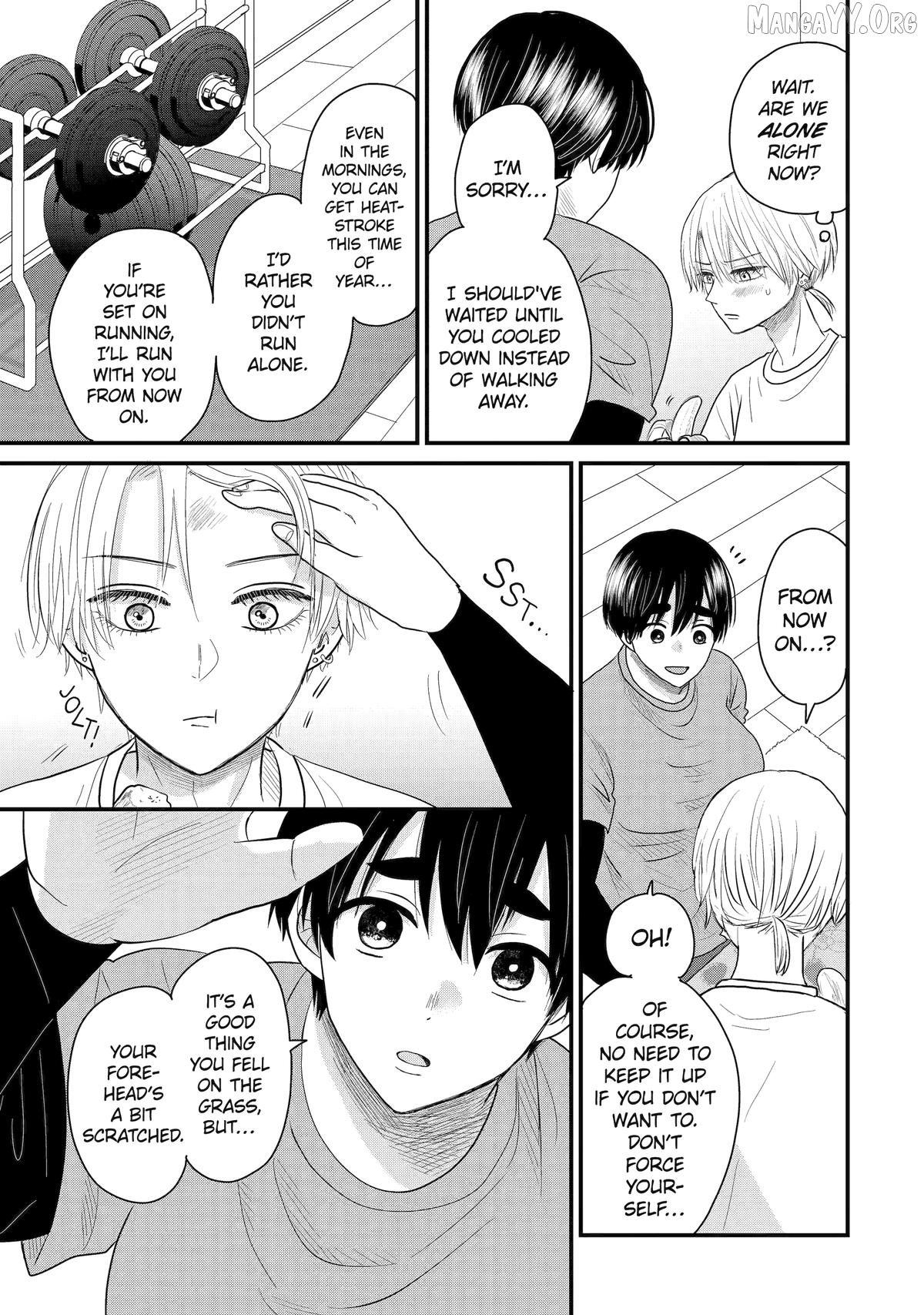 Aoi-kun wa Mukimuki Kanojo wo Kouteishitai Chapter 14 - page 9