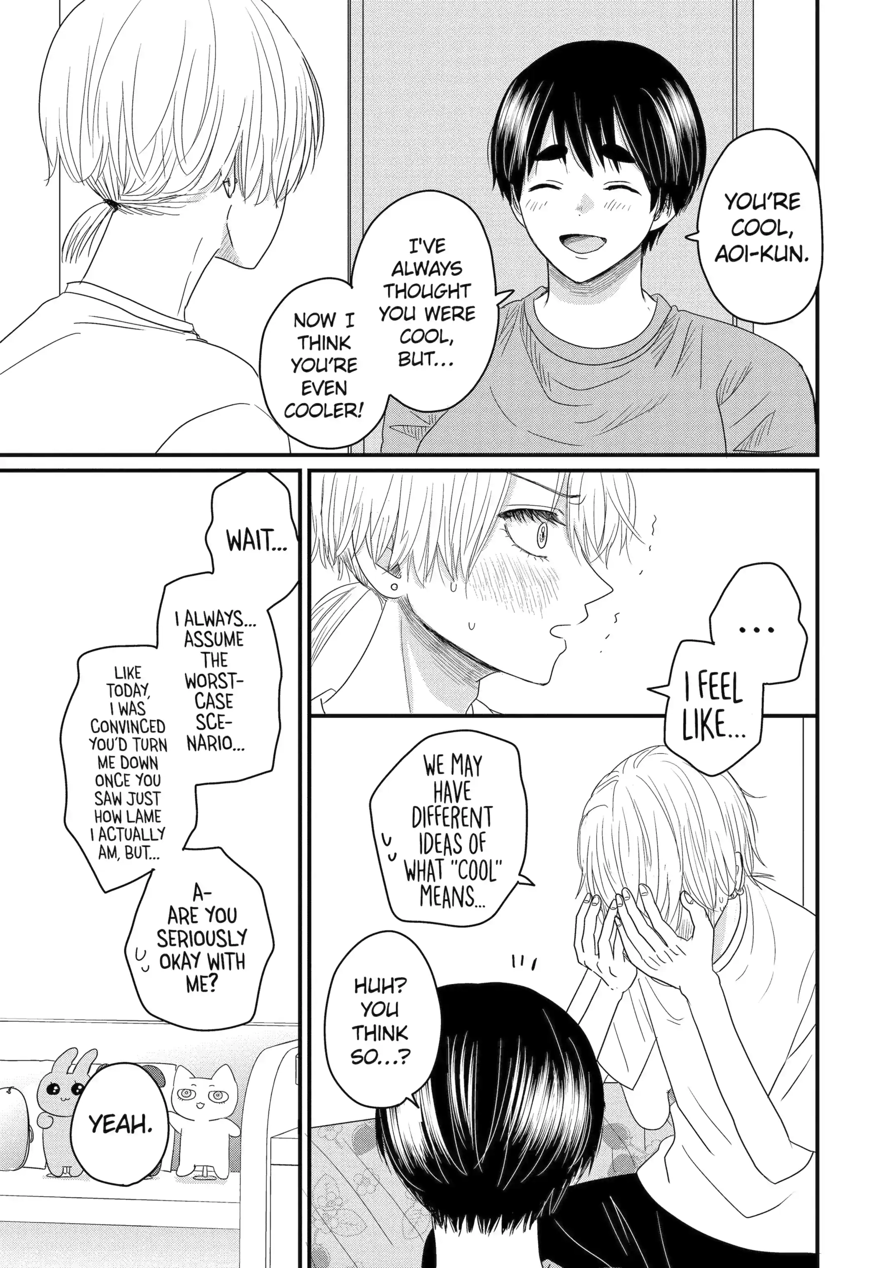 Aoi-kun wa Mukimuki Kanojo wo Kouteishitai Chapter 14.2 - page 2