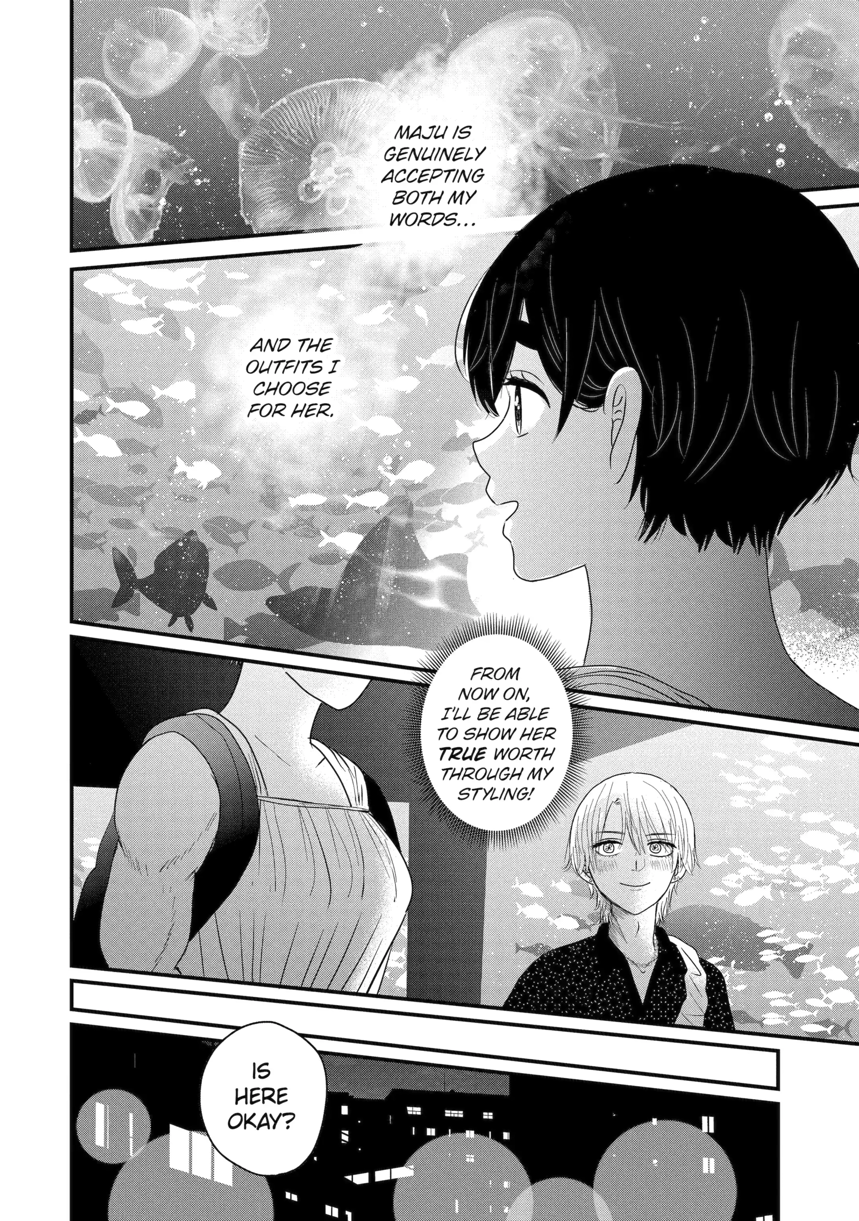 Aoi-kun wa Mukimuki Kanojo wo Kouteishitai Chapter 14.2 - page 9