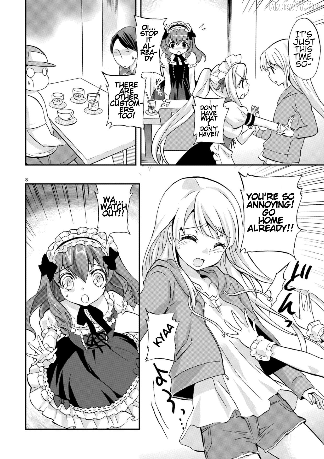 Musashinosen no Shimai Chapter 26 - page 8