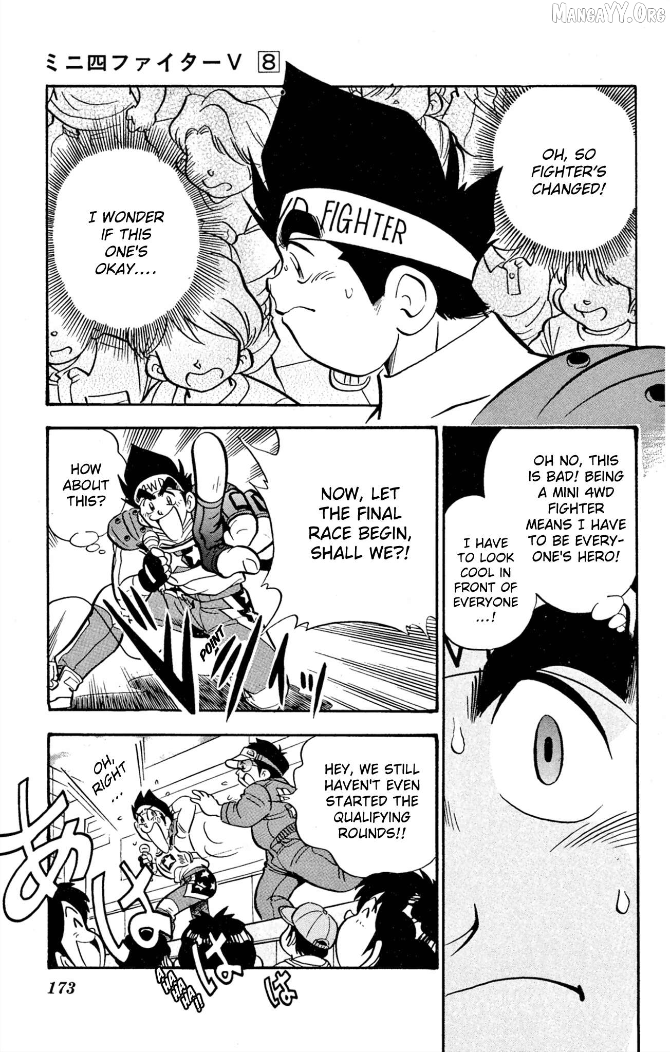 Mini 4WD Fighter V Chapter 68 - page 8