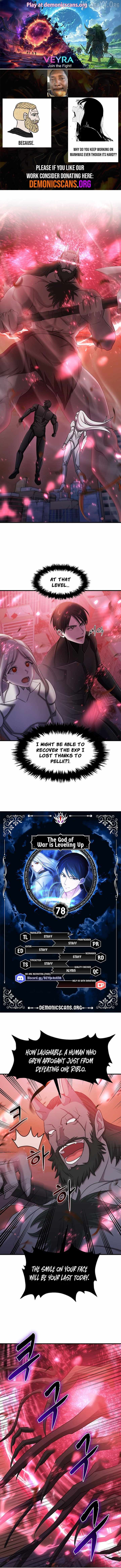The God of War is Leveling Up Chapter 78 - page 1