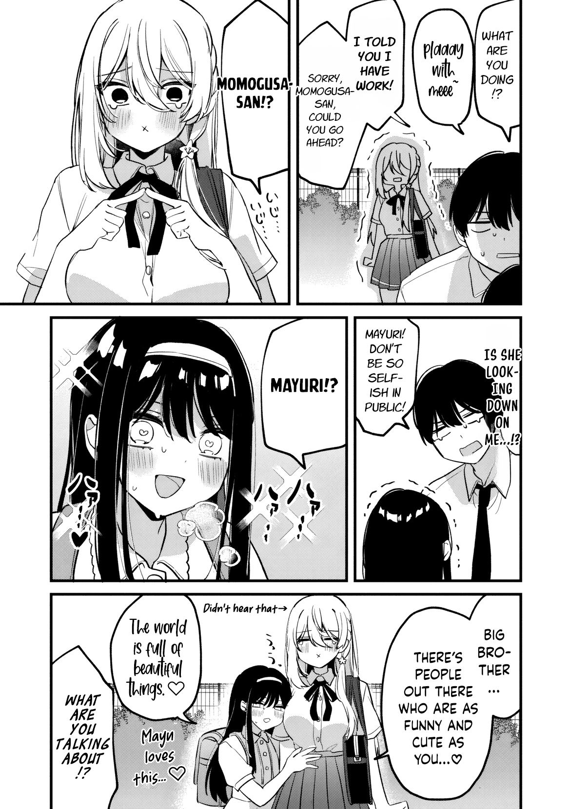 Momogusa-san ga Momogusa Sugiru!! Chapter 18 - page 10