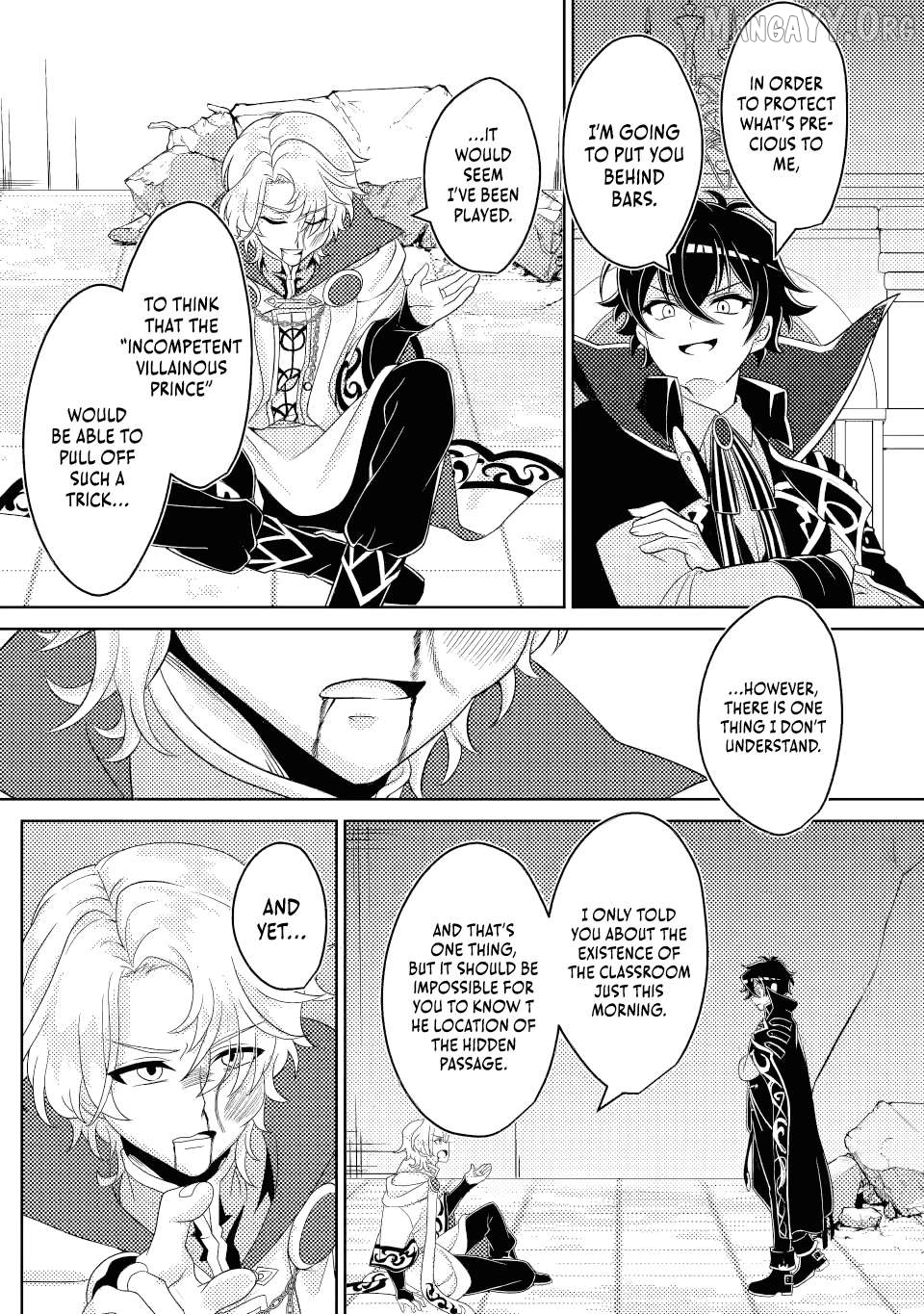 The Incompetent Villainous Prince Wants to Survive ~I was Reincarnated Into a Romance RPG as a Mob Villain, But I will Ignore the Original Work and Aim to Become the Strongest~ Chapter 15.1 - page 4