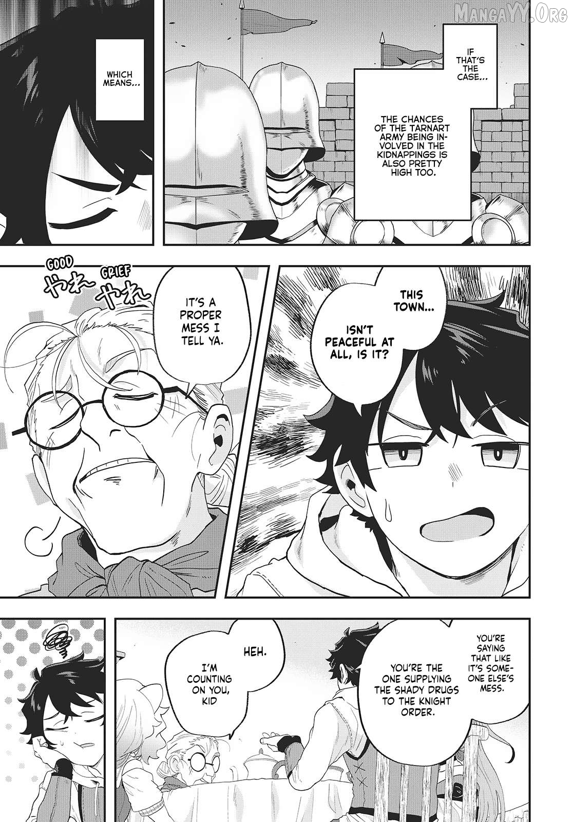 Muteki Shounin no Isekai Nariagari Monogatari ~Gendai no Seihin o Jizai ni Toriyoseru Sukiru ga Aru Node Isekai de wa Rakushoudesu~ Chapter 22 - page 33
