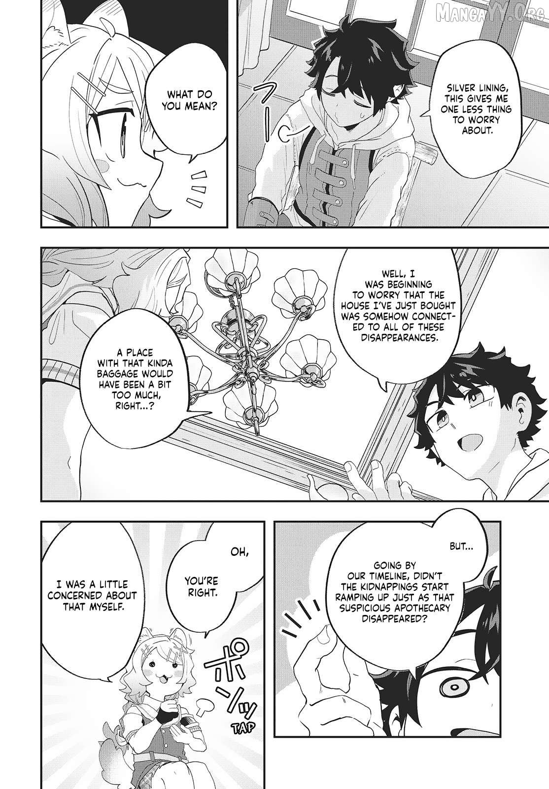 Muteki Shounin no Isekai Nariagari Monogatari ~Gendai no Seihin o Jizai ni Toriyoseru Sukiru ga Aru Node Isekai de wa Rakushoudesu~ Chapter 22 - page 34