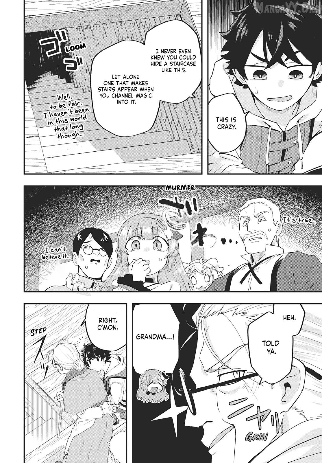 Muteki Shounin no Isekai Nariagari Monogatari ~Gendai no Seihin o Jizai ni Toriyoseru Sukiru ga Aru Node Isekai de wa Rakushoudesu~ Chapter 23 - page 10