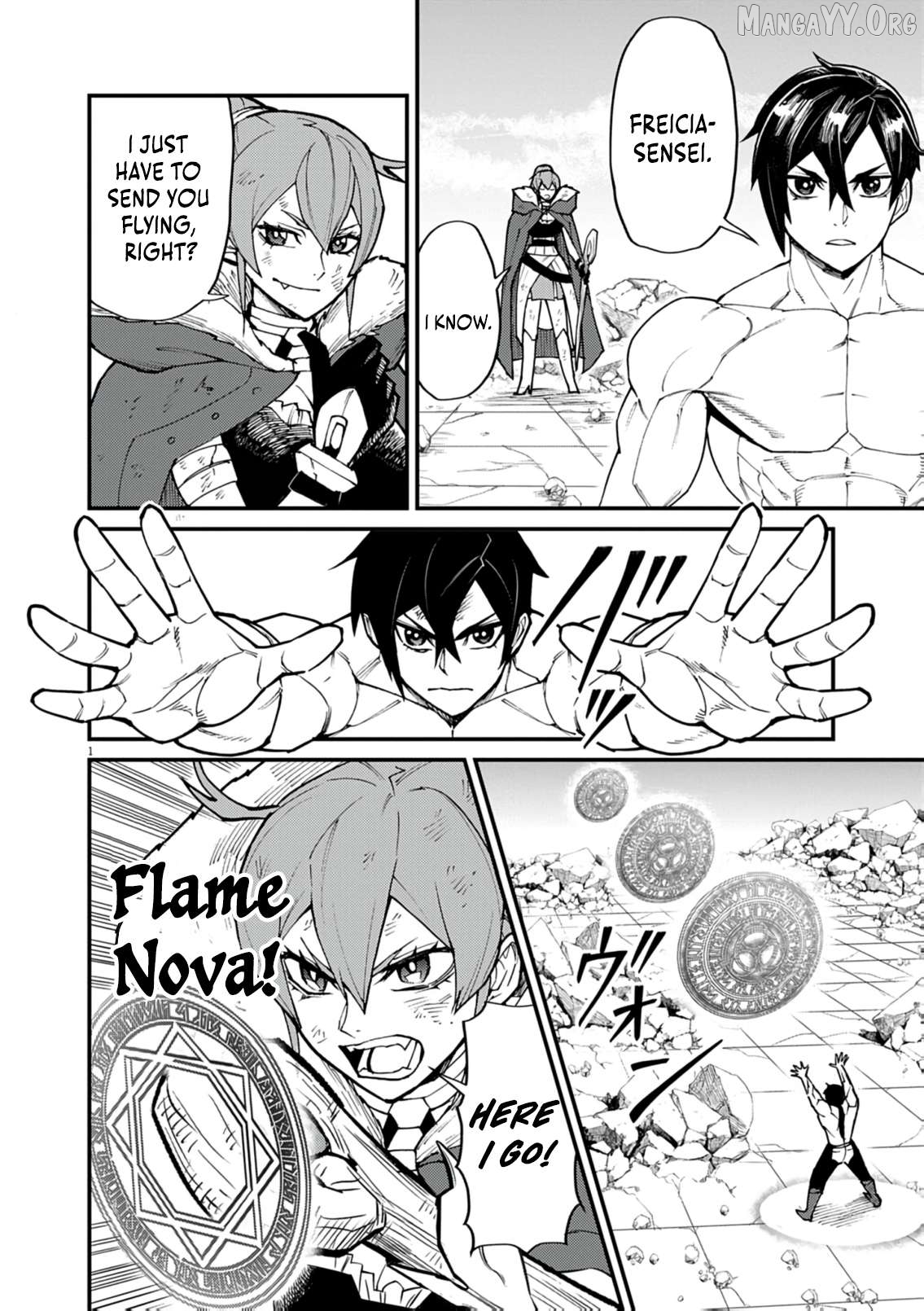 I Was Reincarnated as an Evil Noble in a Game and Became Unparalleled With My Overpowered Muscles Chapter 36 - page 2
