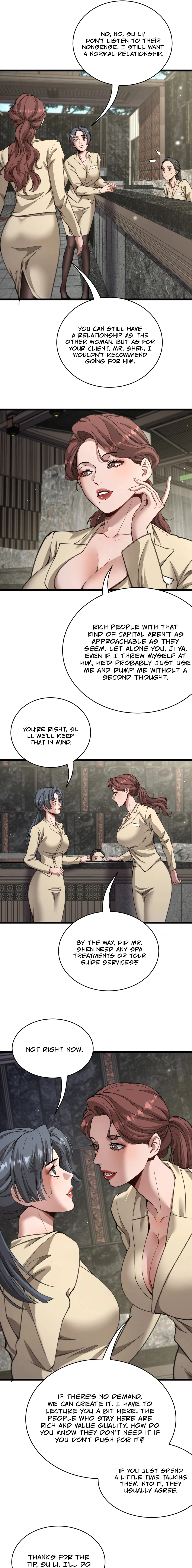 After Becoming Financially Free, They Offered Their Loyalty Chapter 78 - page 9