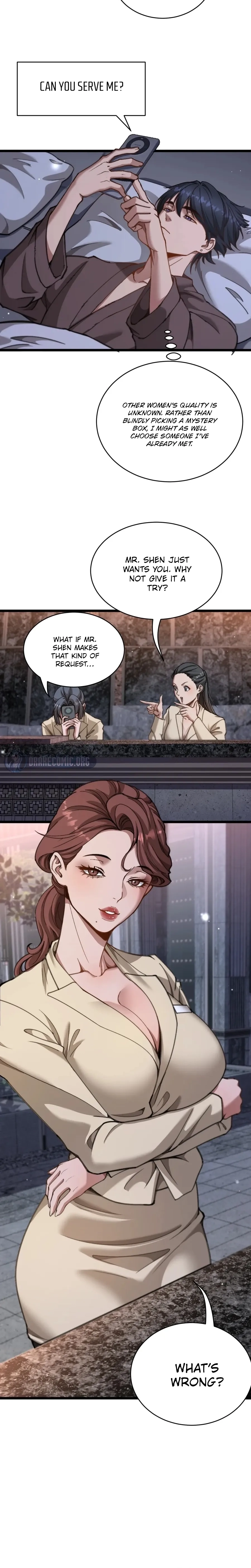 After Becoming Financially Free, They Offered Their Loyalty Chapter 79 - page 10