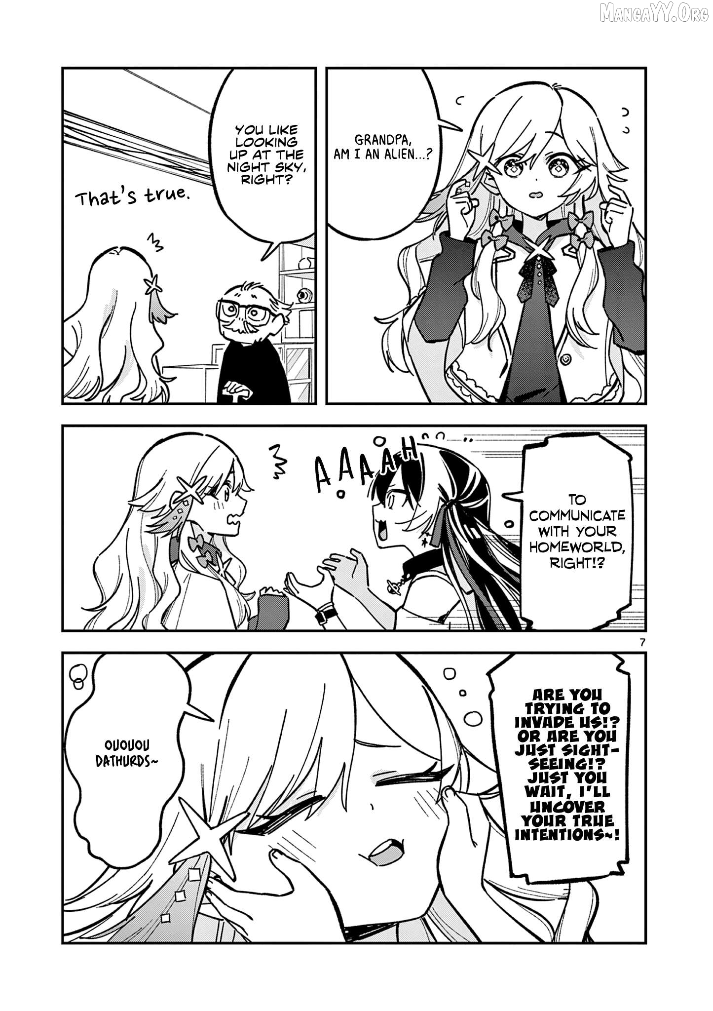 After School, We Wander in Space. Chapter 44 - page 7