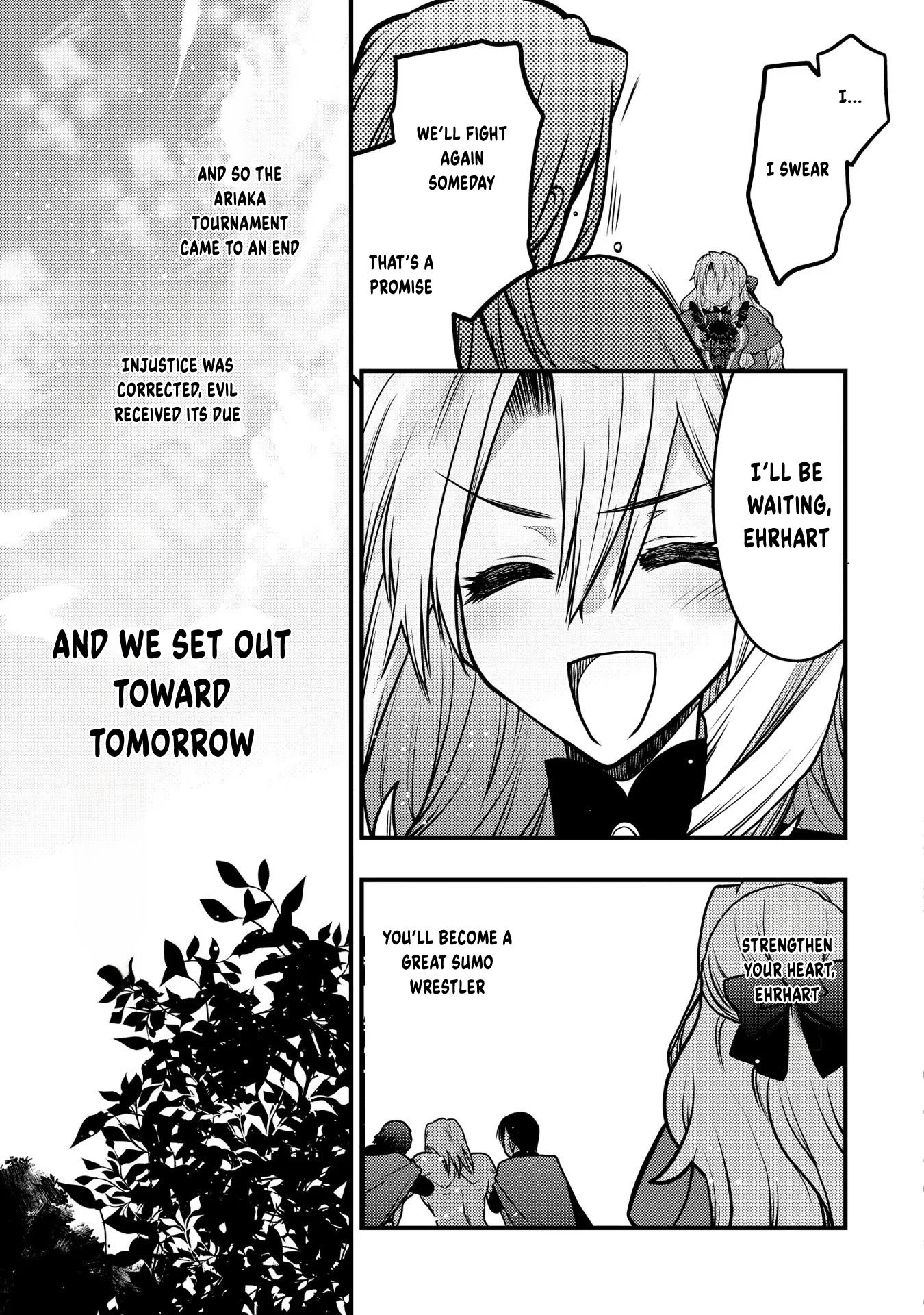 Oozumou Reijou ~Seijo ni Hirateuchi wo Kuratta Shunkan Sumou Budatta Zense wo Omoidashita Akuyaku Reijou no Watashi wa sute Neko Ouji ni Chanko wo Furumaitai Haadosukoidosukoi~ Chapter 14 - page 30