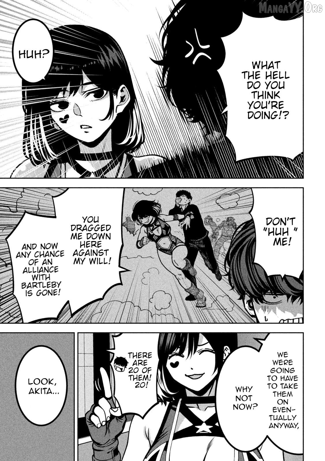 Bouryoku Banzai Chapter 48 - page 12