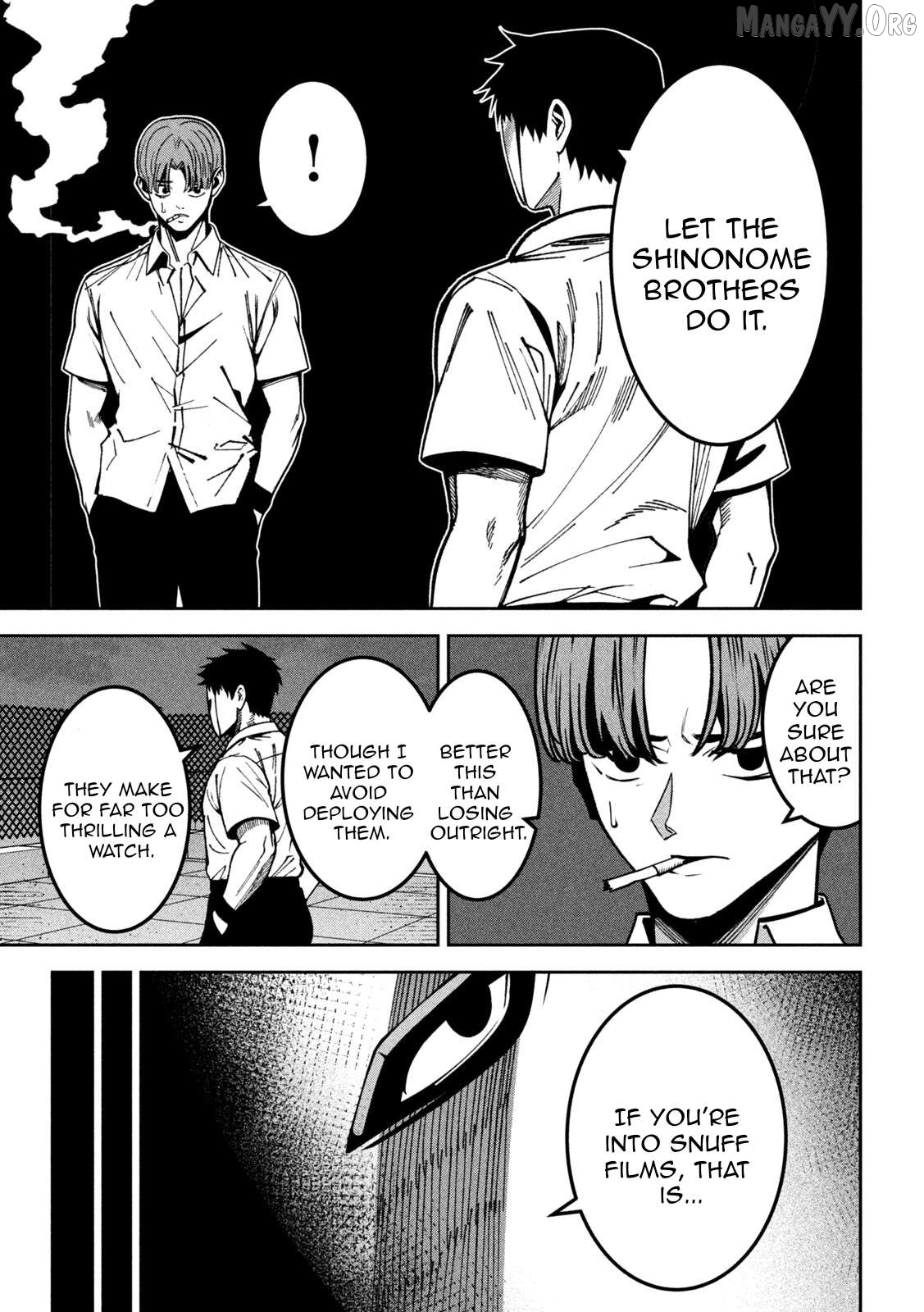Bouryoku Banzai Chapter 49 - page 13