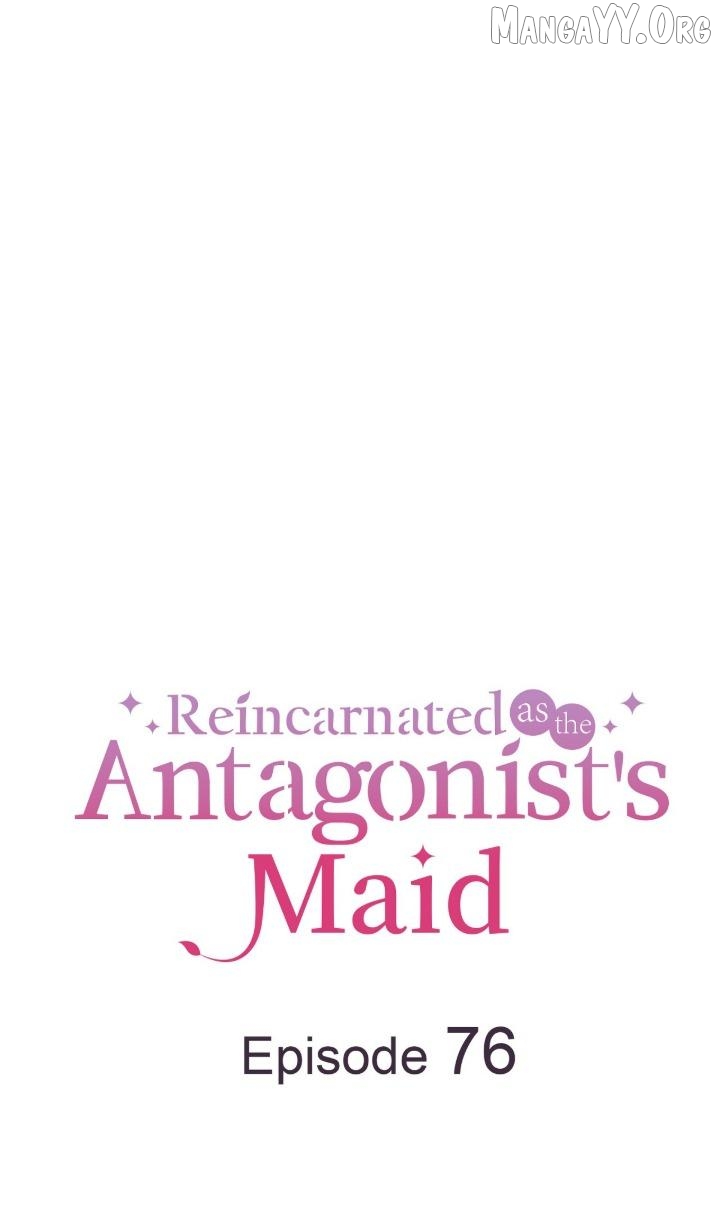 Reincarnated as the Antagonist's Maid Chapter 76 - page 1
