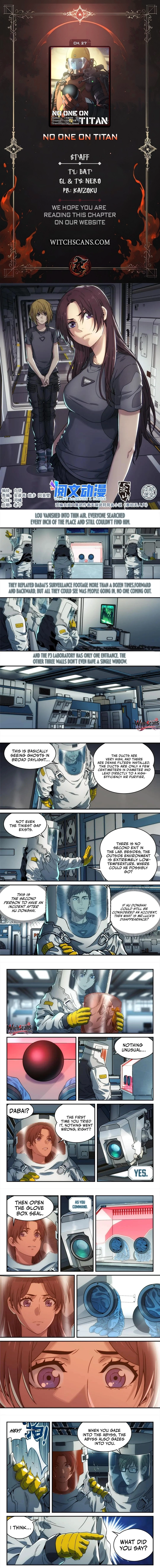 No One on Titan Chapter 27 - page 1