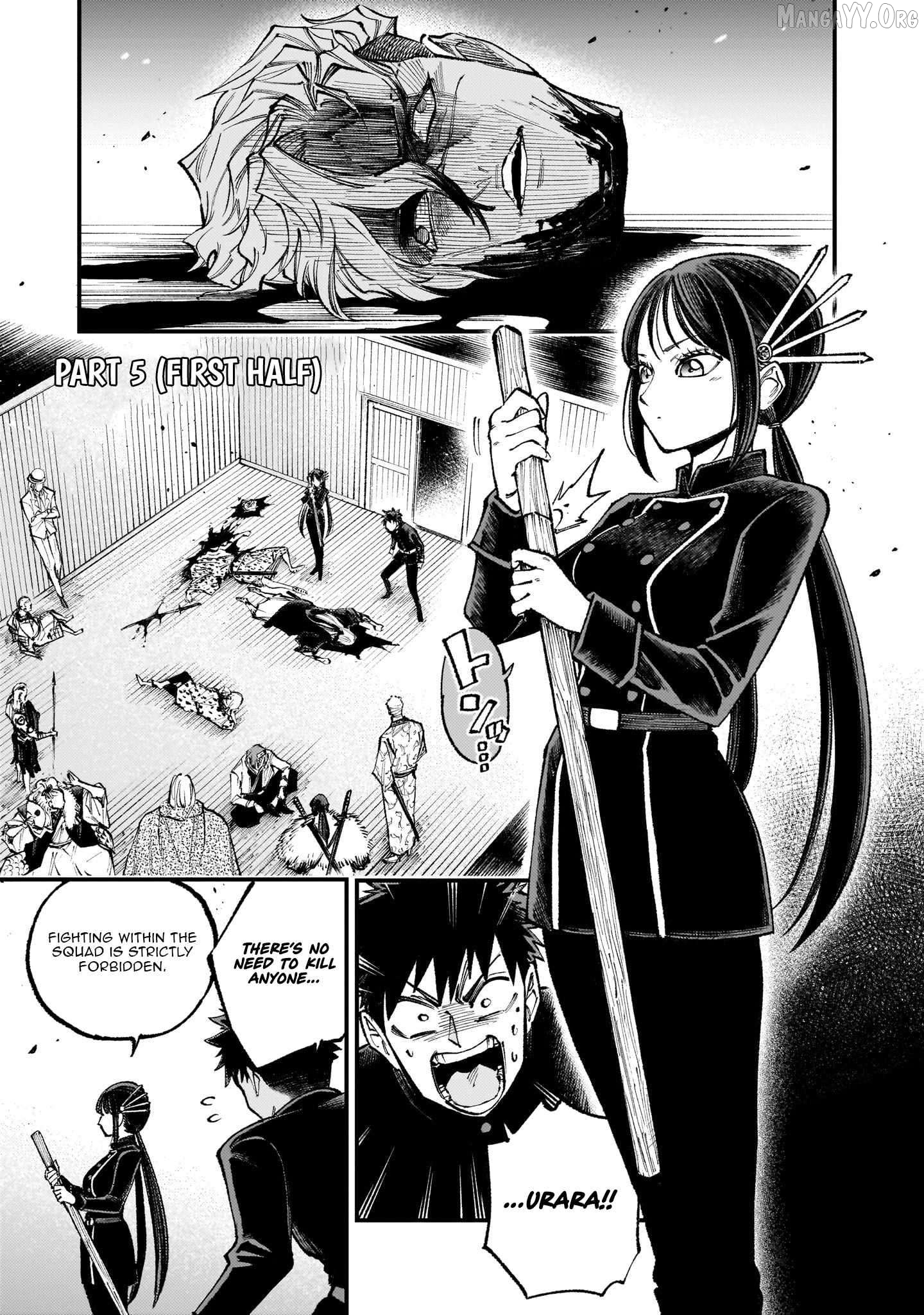 Forlorn Hope: War Chronicles Of The Metropolitan Police Department Drawn Sword Squad Chapter 5.1 - page 3