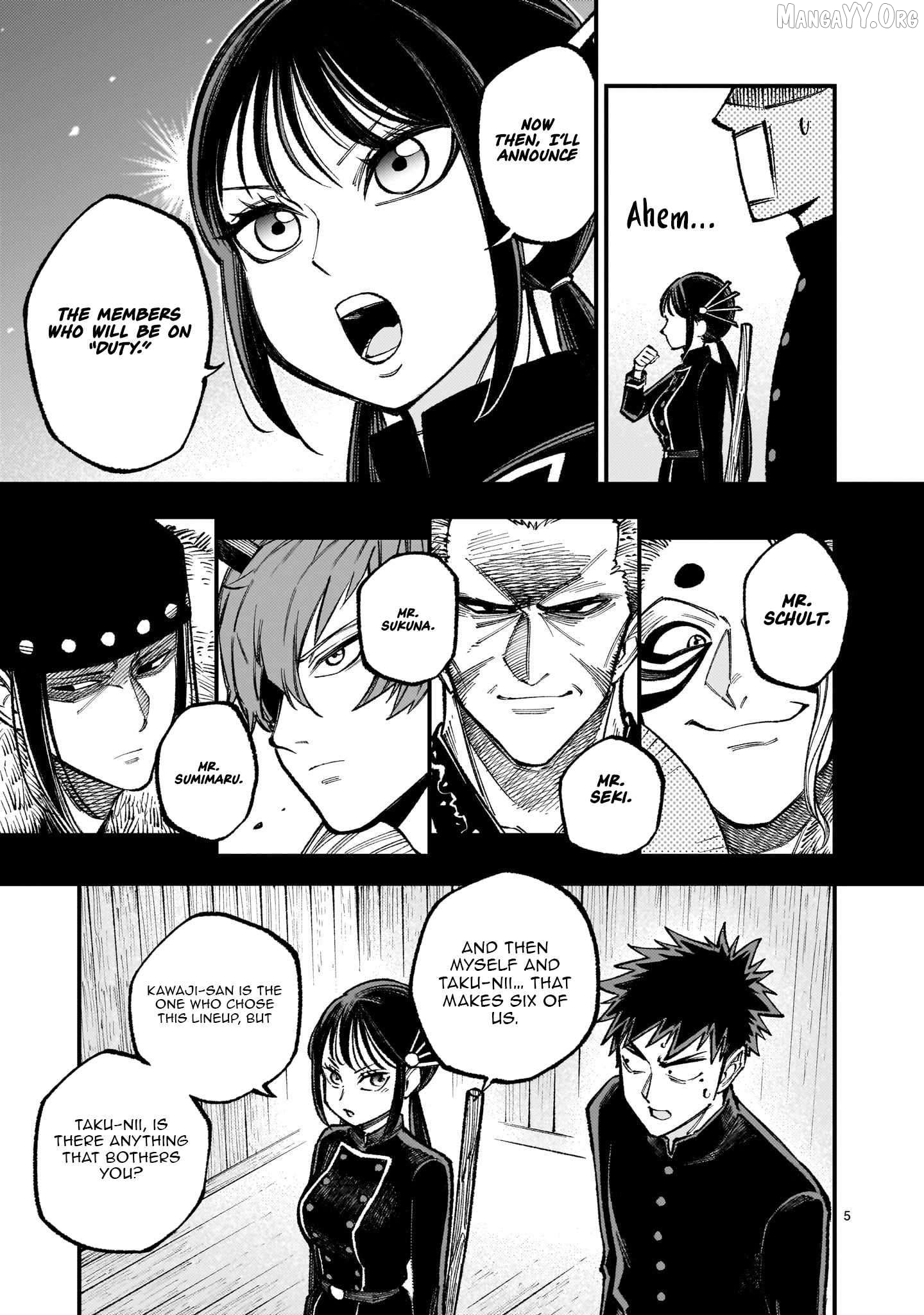 Forlorn Hope: War Chronicles Of The Metropolitan Police Department Drawn Sword Squad Chapter 5.1 - page 7