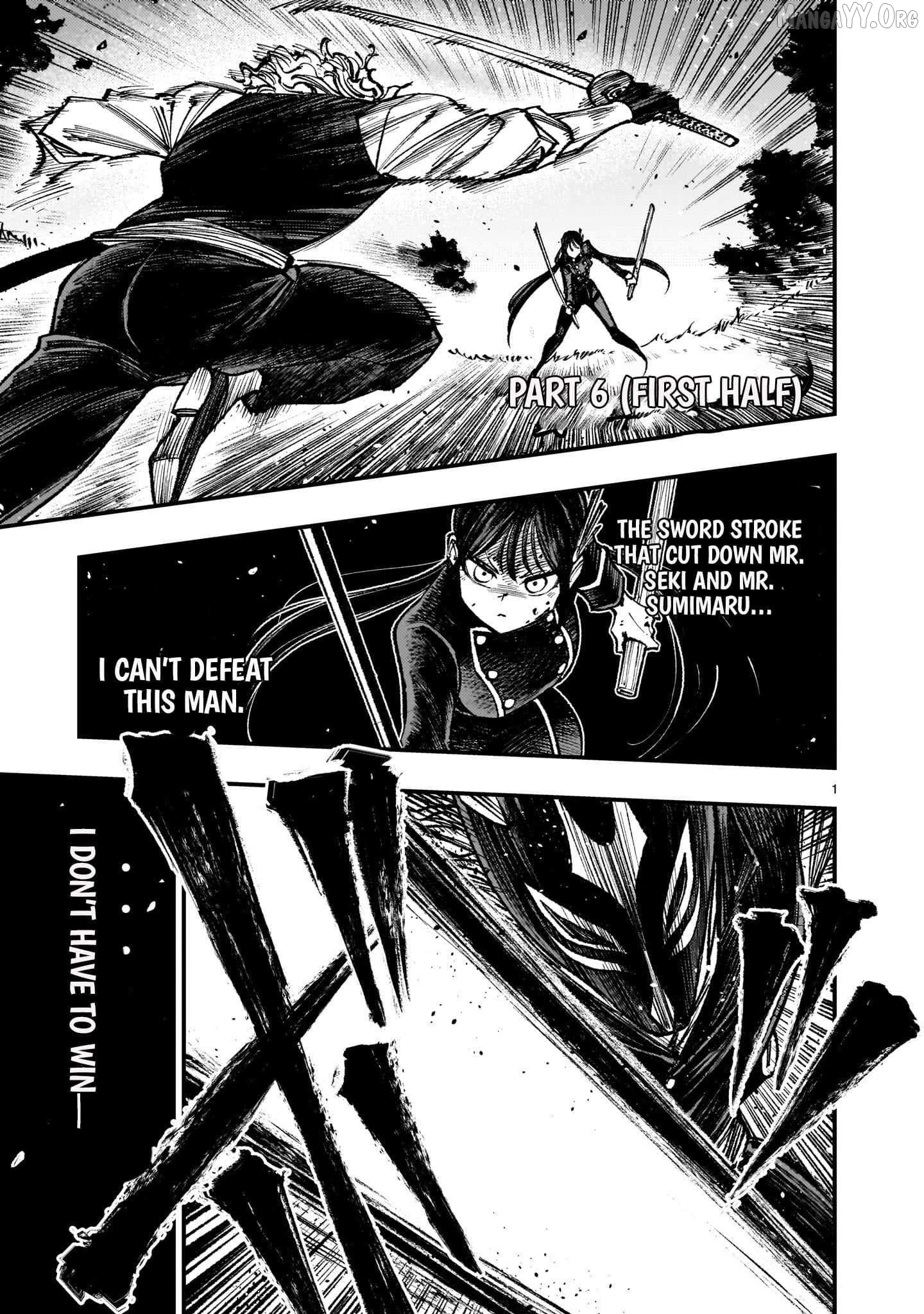 Forlorn Hope: War Chronicles Of The Metropolitan Police Department Drawn Sword Squad Chapter 6.1 - page 2
