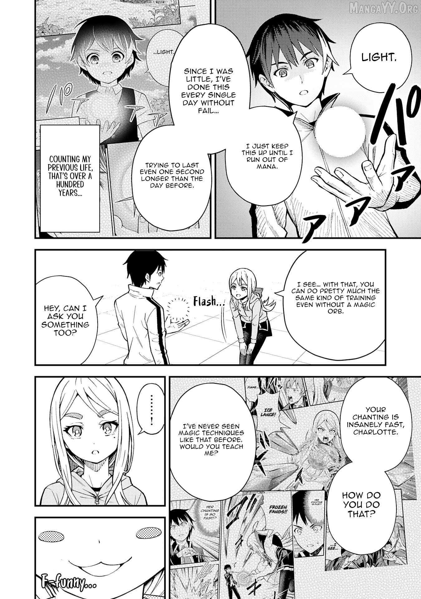 Tensei Kenja no Yarinaoshi ~Ore Dake Tsukaeru Kikaku-gai Mahou de Nidome no Jinsei wo Musou suru~ Chapter 12 - page 4