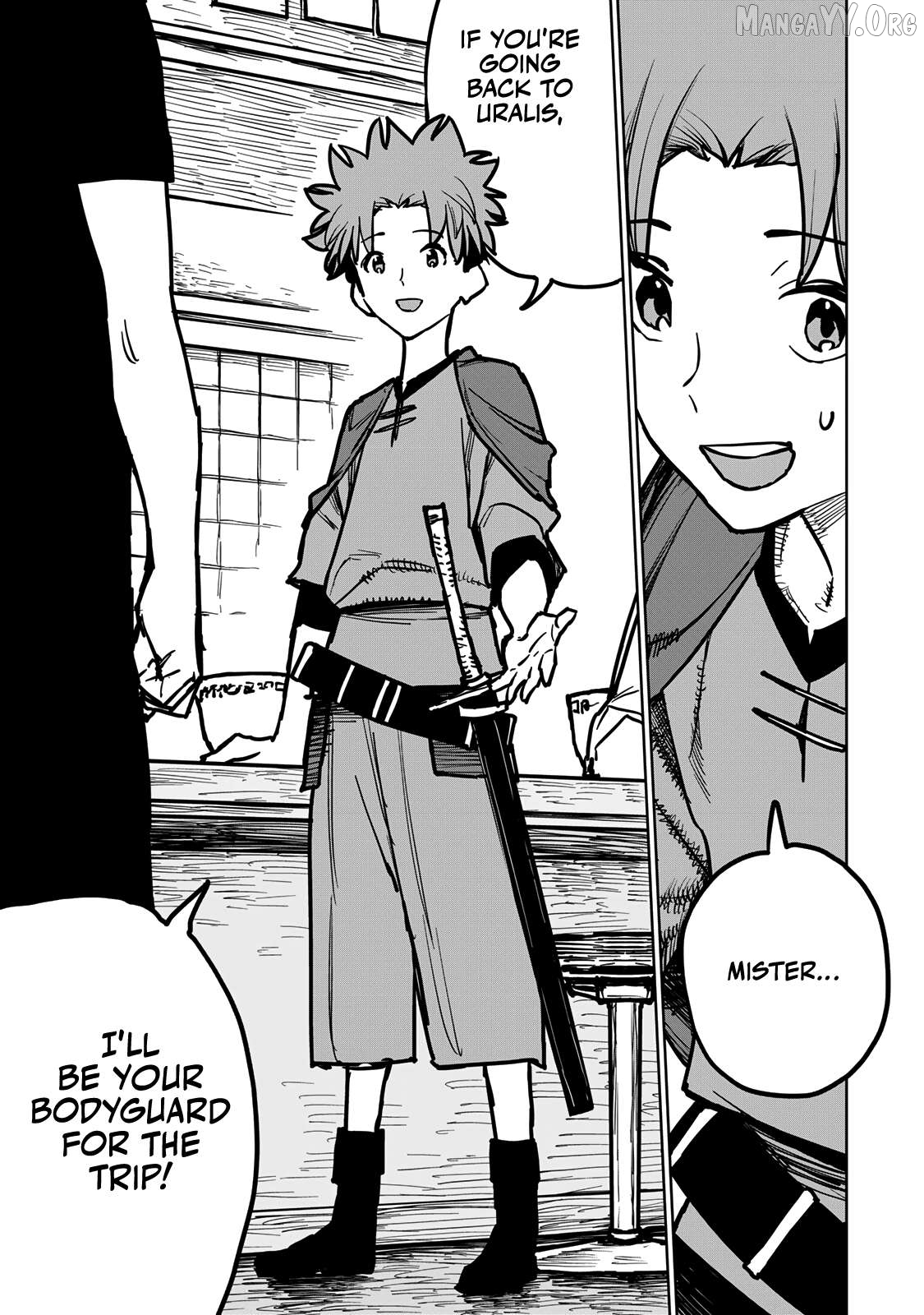 Tsuihou sareta cheat fuyo majutsushi wa ki mama na second life wo ouka suru. ~ora wa buki dake janaku, arayuru mono ni "kyouka point" wo fuyo dekiru shi, ore no ishi de itsudemo kouka wo kaijo dekiru kedo, nokotta hitotachi daijoubu?~ Chapter 28 - page 33