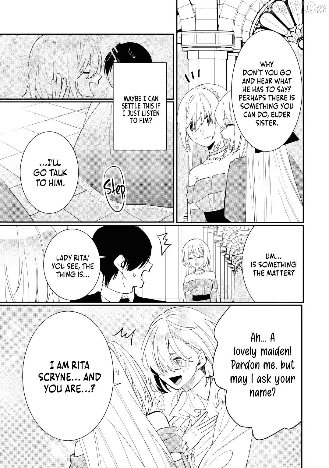 The Tyrant King She Married in Place of the Duke’s Daughter Turned Out to Be Her First Love~ Chapter 10.3 - page 6