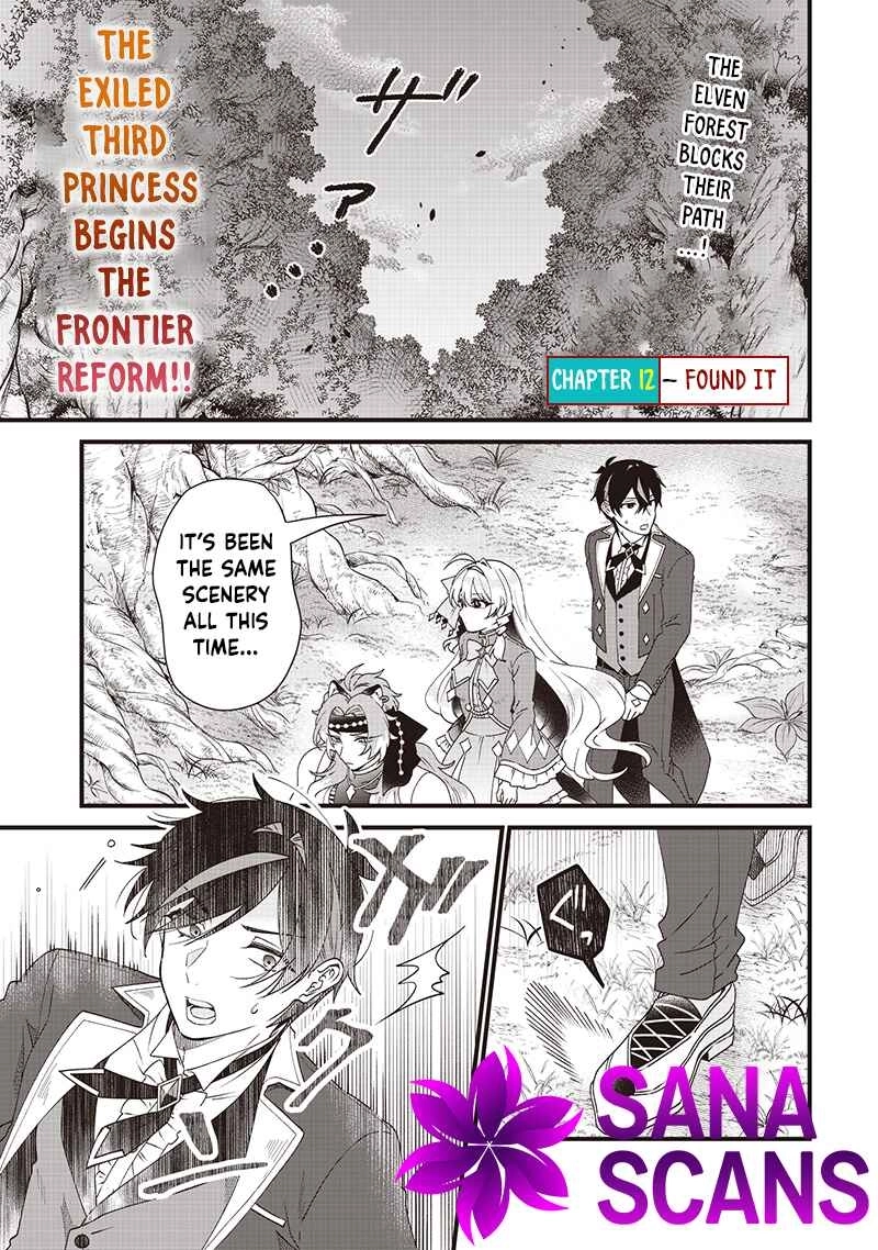 The Demoted Third Princess Begins the Frontier Reform!! Chapter 12 - page 1