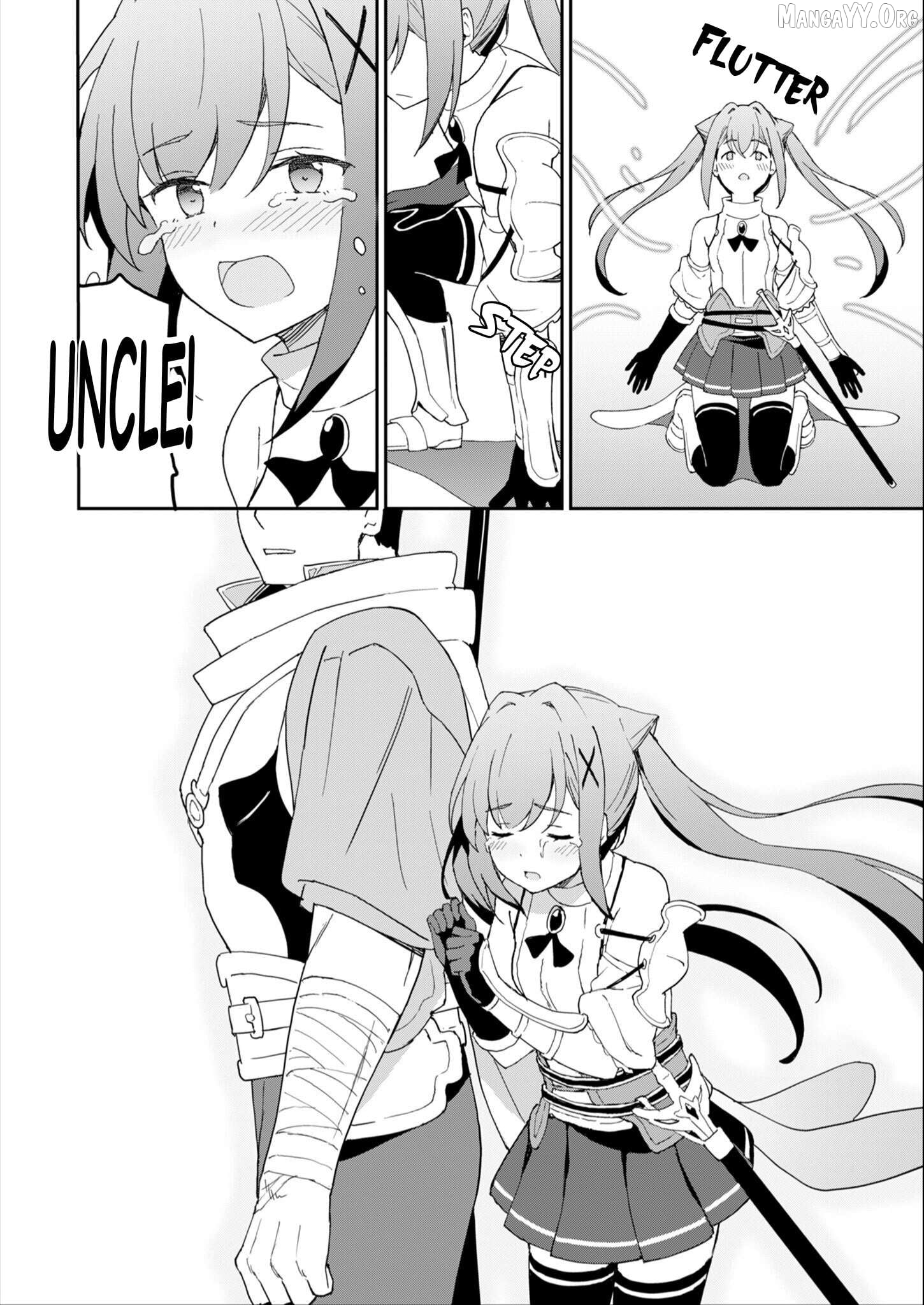 Haikei, Tengoku no Neesan, Yuusha ni Natta Mei ga Ero Sugite ーー Ojisan, Hogosha Toka Sorosoro Muri Desu+ Chapter 13 - page 7