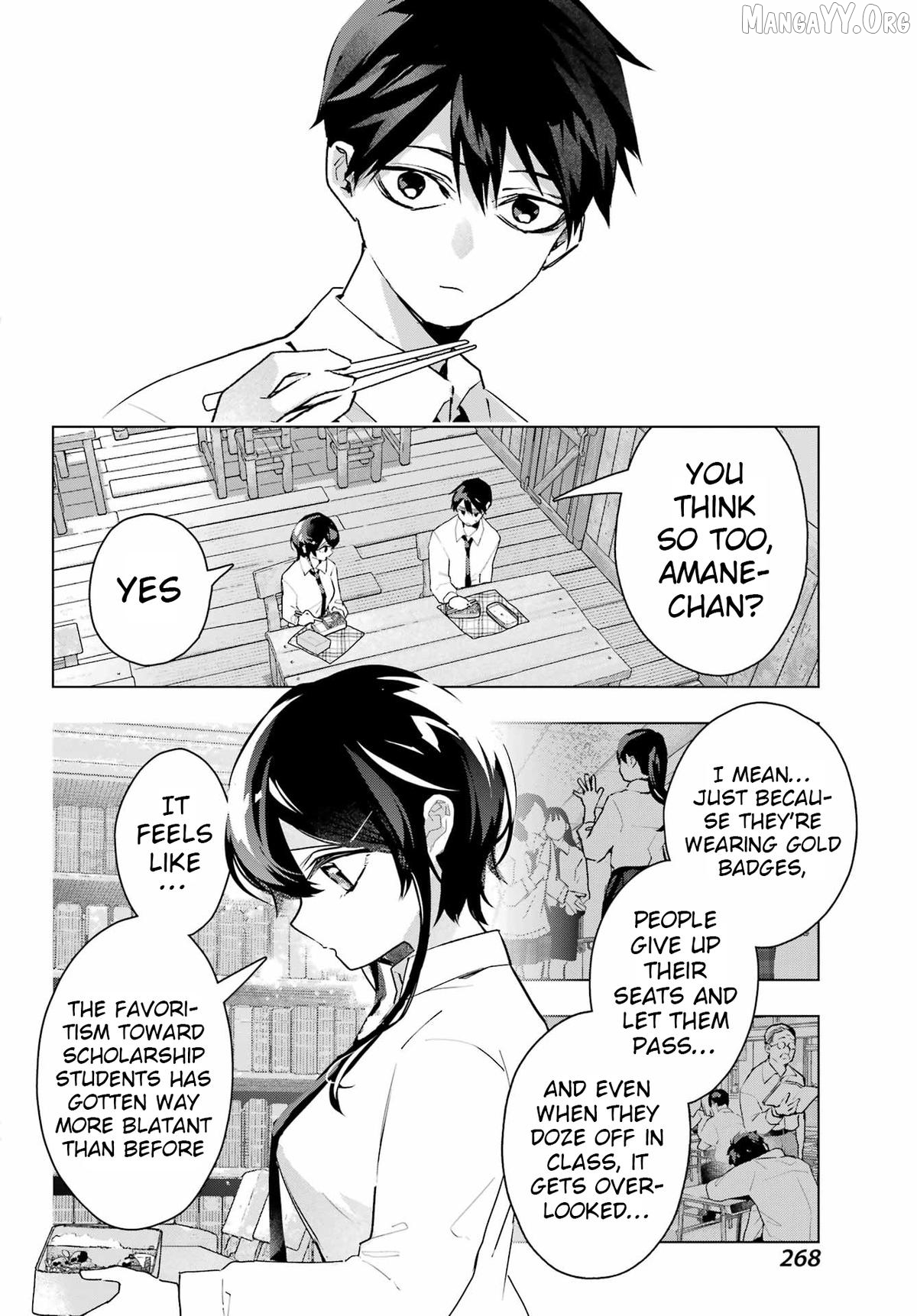 Anta to Osananajimitte dake demo Iyananoni! ~Zekkou kara Hajimaru S-kyuu Bishoujo to no Gakuen Nariagari Seikatsu~ Chapter 12 - page 12