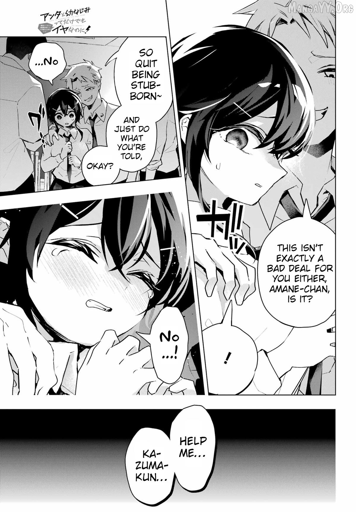 Anta to Osananajimitte dake demo Iyananoni! ~Zekkou kara Hajimaru S-kyuu Bishoujo to no Gakuen Nariagari Seikatsu~ Chapter 12 - page 29