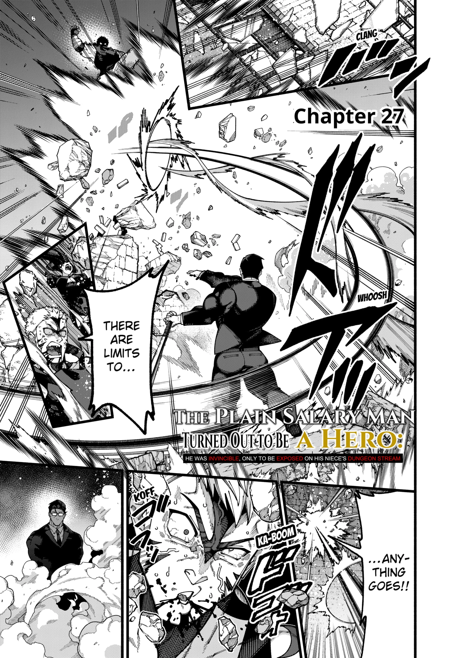 Jimi na Ojisan, Jitsu wa Eiyu Datta. -Jikaku ga Nai mama Muso Shitetara, Mei no Dungeon Haishin de Sarasareteta yo desu Chapter 27 - page 1