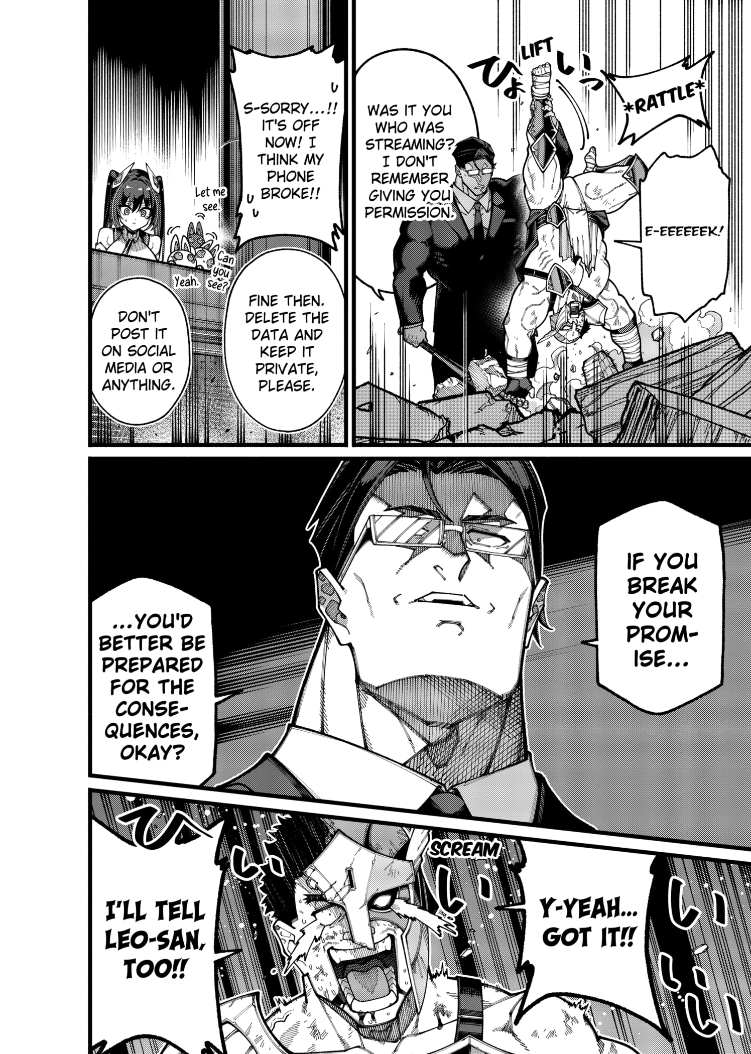 Jimi na Ojisan, Jitsu wa Eiyu Datta. -Jikaku ga Nai mama Muso Shitetara, Mei no Dungeon Haishin de Sarasareteta yo desu Chapter 27 - page 4