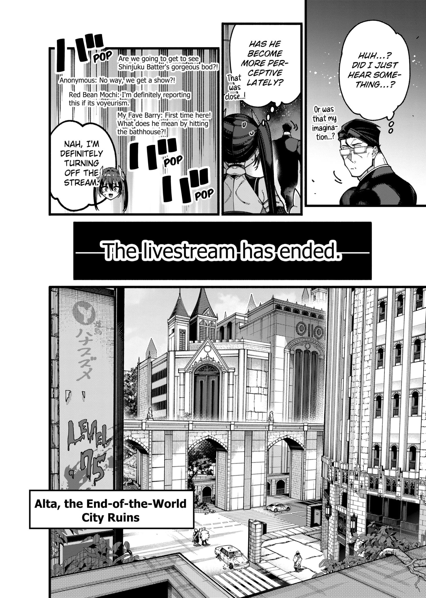 Jimi na Ojisan, Jitsu wa Eiyu Datta. -Jikaku ga Nai mama Muso Shitetara, Mei no Dungeon Haishin de Sarasareteta yo desu Chapter 27 - page 8
