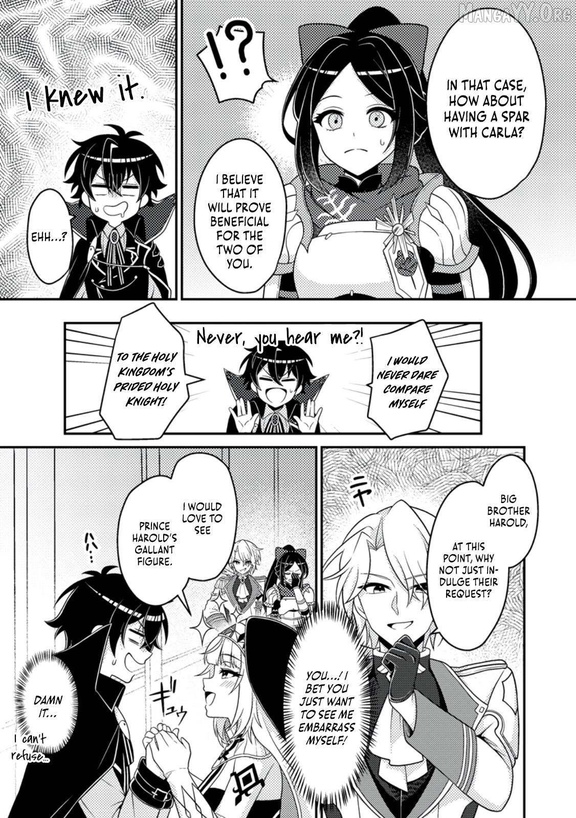 Munou no Akudou Ouji wa Ikinokoritai ~Ren'ai RPG no Akuyaku Mob ni Tensei Shita kedo, Gensaku Mushi shite Saikyou o Mezasu~ Chapter 11 - page 24