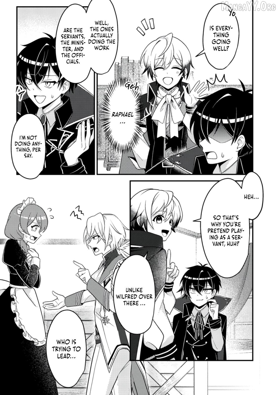 Munou no Akudou Ouji wa Ikinokoritai ~Ren'ai RPG no Akuyaku Mob ni Tensei Shita kedo, Gensaku Mushi shite Saikyou o Mezasu~ Chapter 11 - page 4
