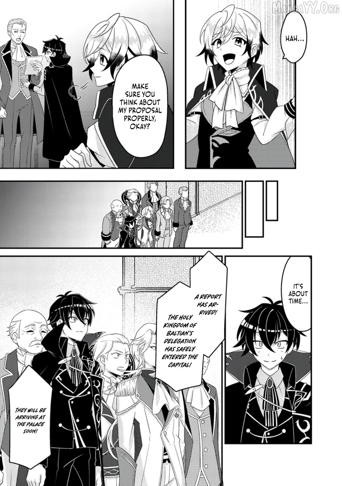 Munou no Akudou Ouji wa Ikinokoritai ~Ren'ai RPG no Akuyaku Mob ni Tensei Shita kedo, Gensaku Mushi shite Saikyou o Mezasu~ Chapter 11 - page 8
