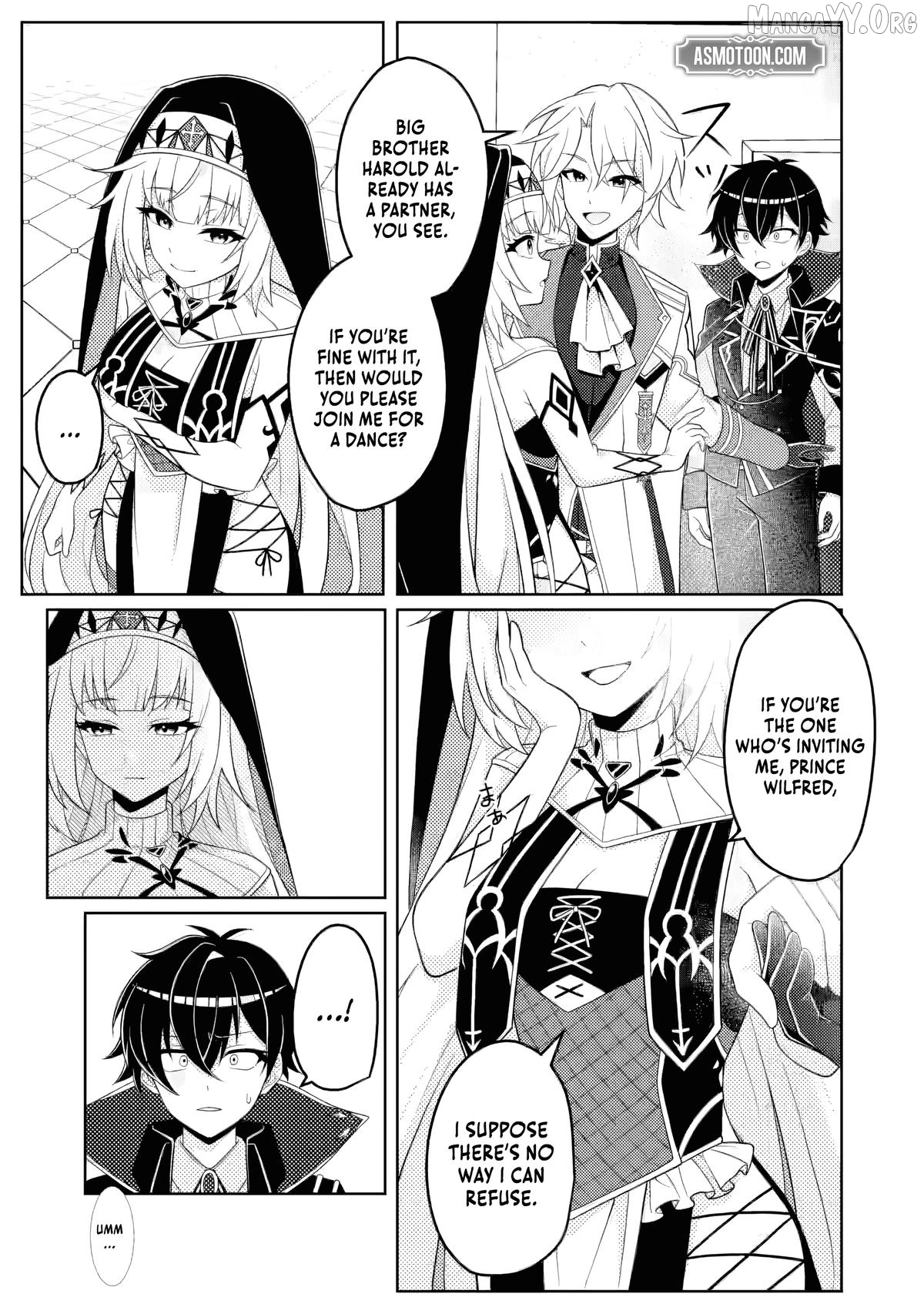 Munou no Akudou Ouji wa Ikinokoritai ~Ren'ai RPG no Akuyaku Mob ni Tensei Shita kedo, Gensaku Mushi shite Saikyou o Mezasu~ Chapter 12.1 - page 8