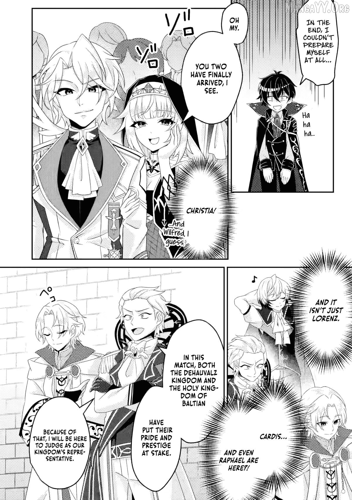 Munou no Akudou Ouji wa Ikinokoritai ~Ren'ai RPG no Akuyaku Mob ni Tensei Shita kedo, Gensaku Mushi shite Saikyou o Mezasu~ Chapter 13.1 - page 9