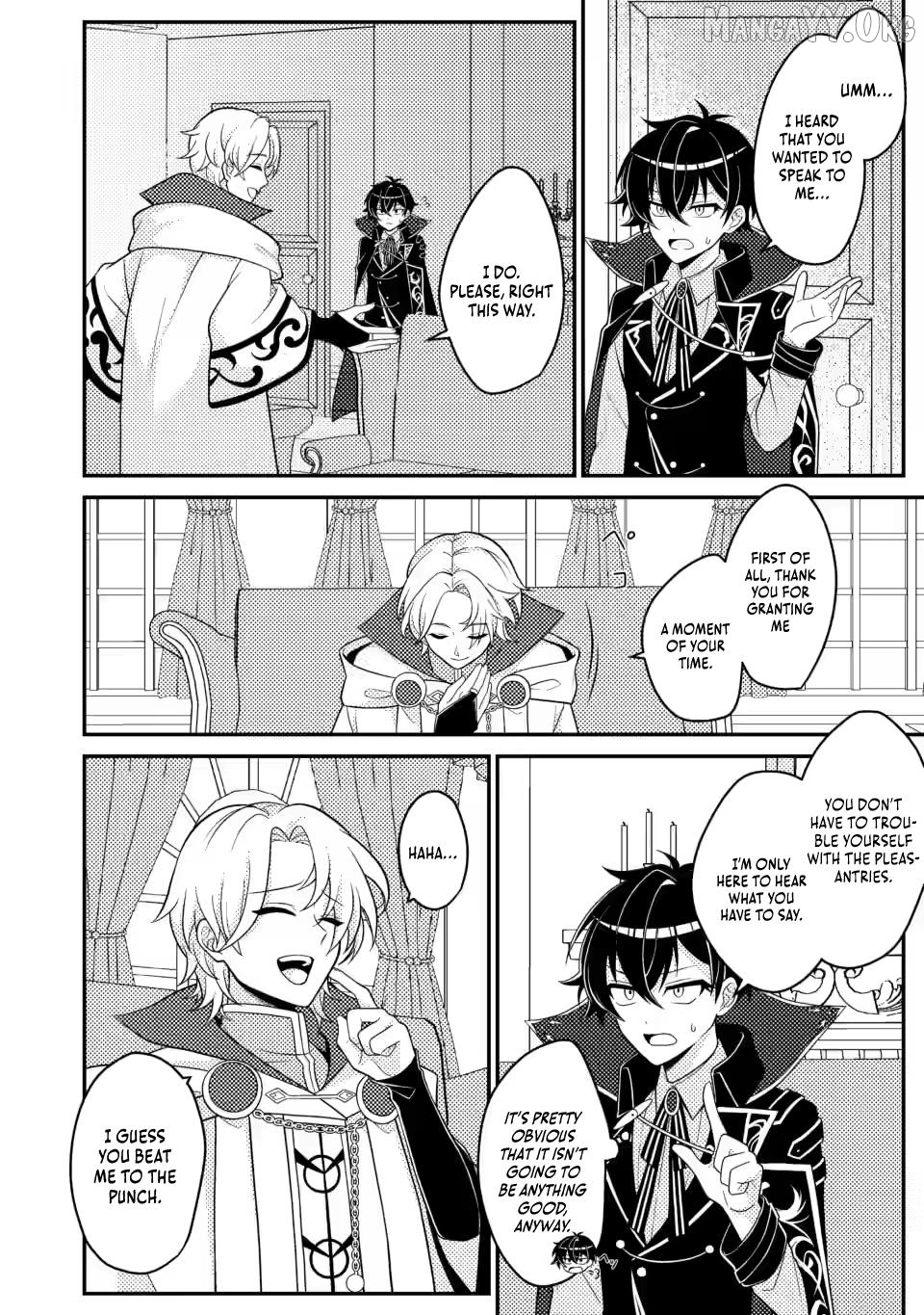 Munou no Akudou Ouji wa Ikinokoritai ~Ren'ai RPG no Akuyaku Mob ni Tensei Shita kedo, Gensaku Mushi shite Saikyou o Mezasu~ Chapter 14.2 - page 4