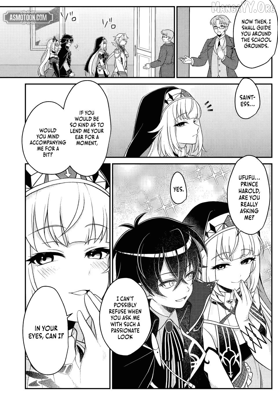Munou no Akudou Ouji wa Ikinokoritai ~Ren'ai RPG no Akuyaku Mob ni Tensei Shita kedo, Gensaku Mushi shite Saikyou o Mezasu~ Chapter 14.3 - page 4