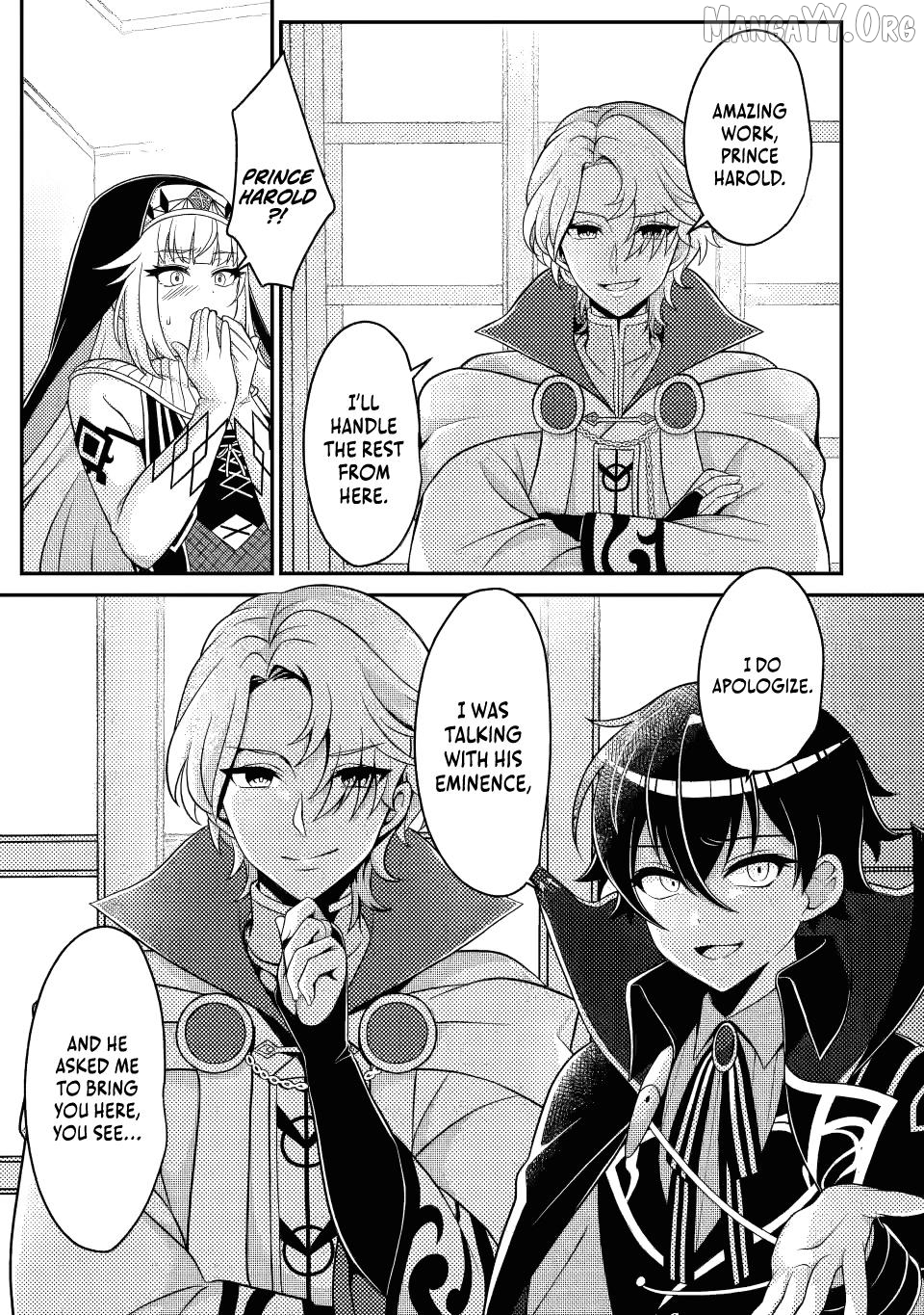 Munou no Akudou Ouji wa Ikinokoritai ~Ren'ai RPG no Akuyaku Mob ni Tensei Shita kedo, Gensaku Mushi shite Saikyou o Mezasu~ Chapter 14.3 - page 7