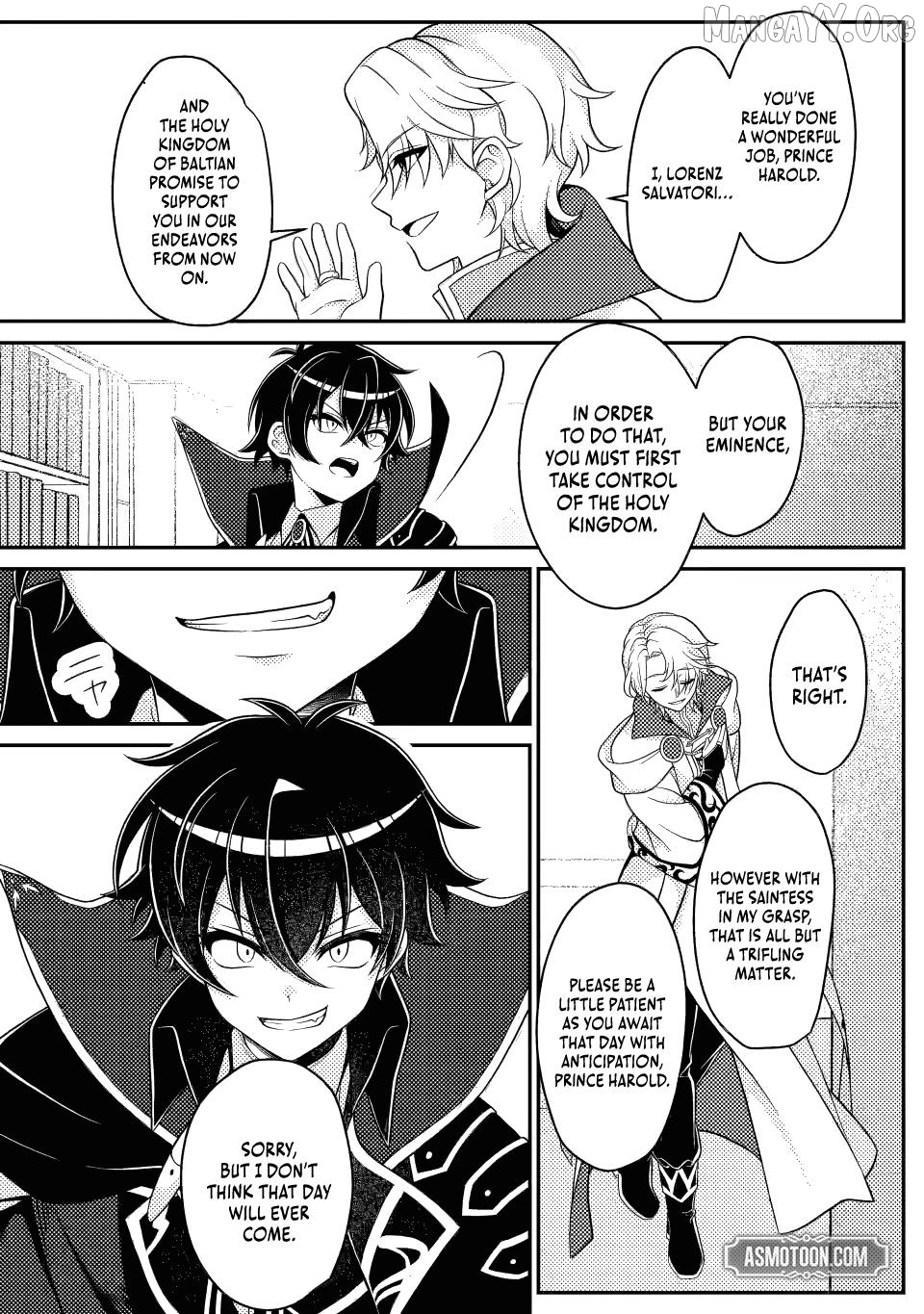 Munou no Akudou Ouji wa Ikinokoritai ~Ren'ai RPG no Akuyaku Mob ni Tensei Shita kedo, Gensaku Mushi shite Saikyou o Mezasu~ Chapter 14.3 - page 8