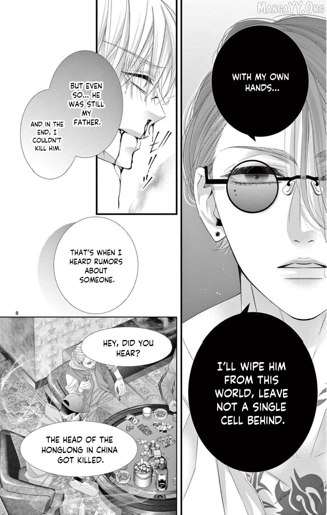 Chō wa aishū no ori ni torawareru Chapter 15 - page 11