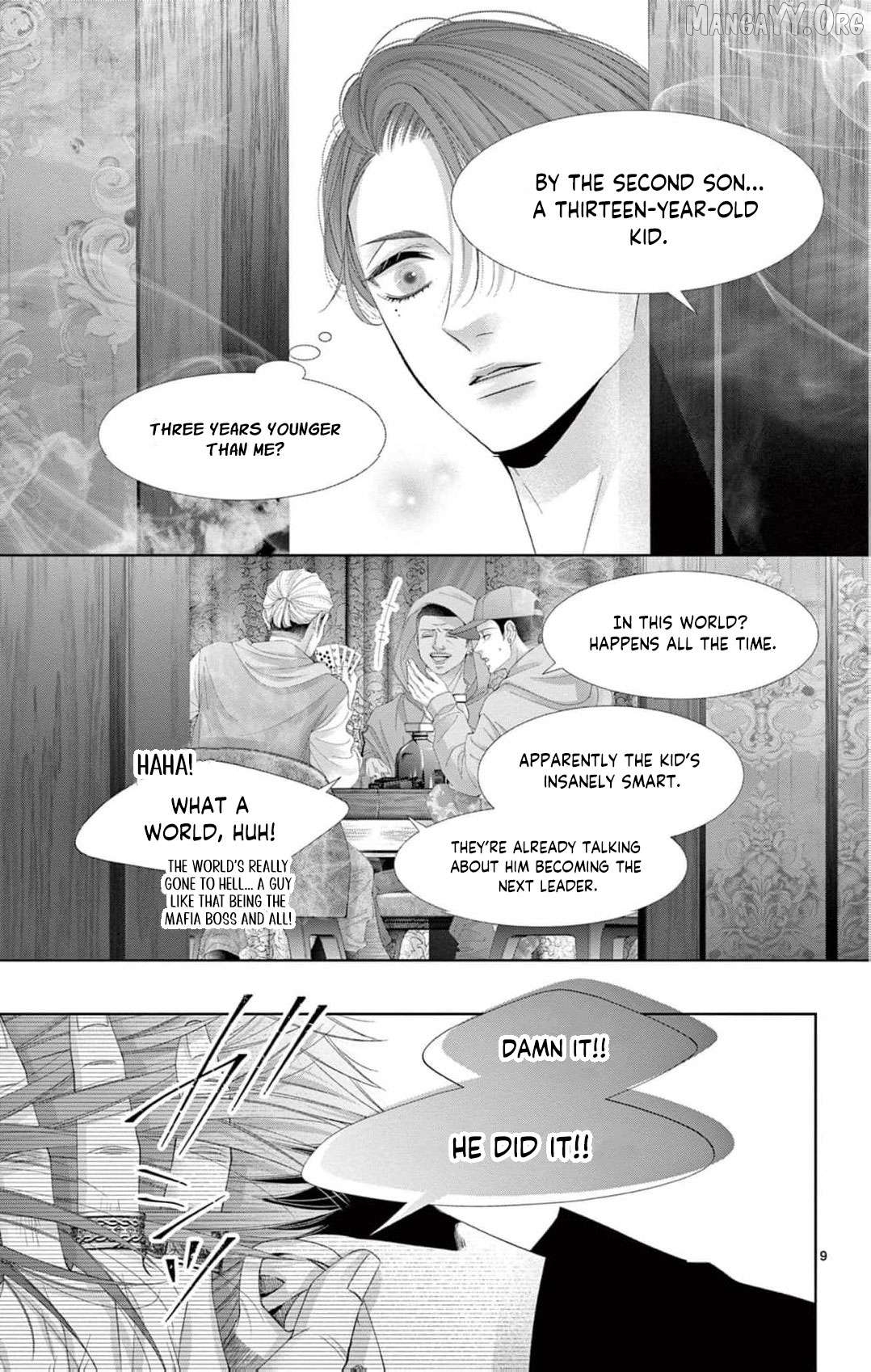 Chō wa aishū no ori ni torawareru Chapter 15 - page 12